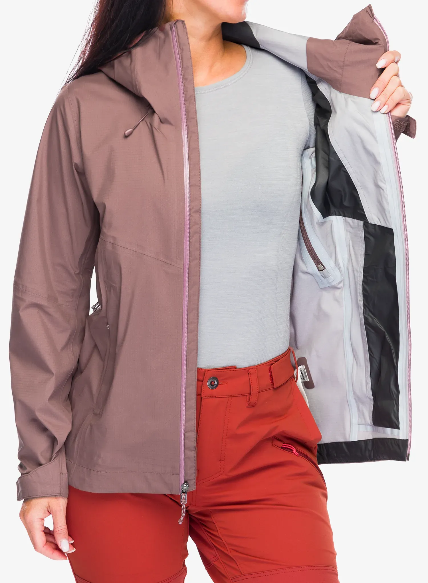 Dámská nepromokavá bunda s membránou Patagonia Granite Crest Jacket - dulse mauve