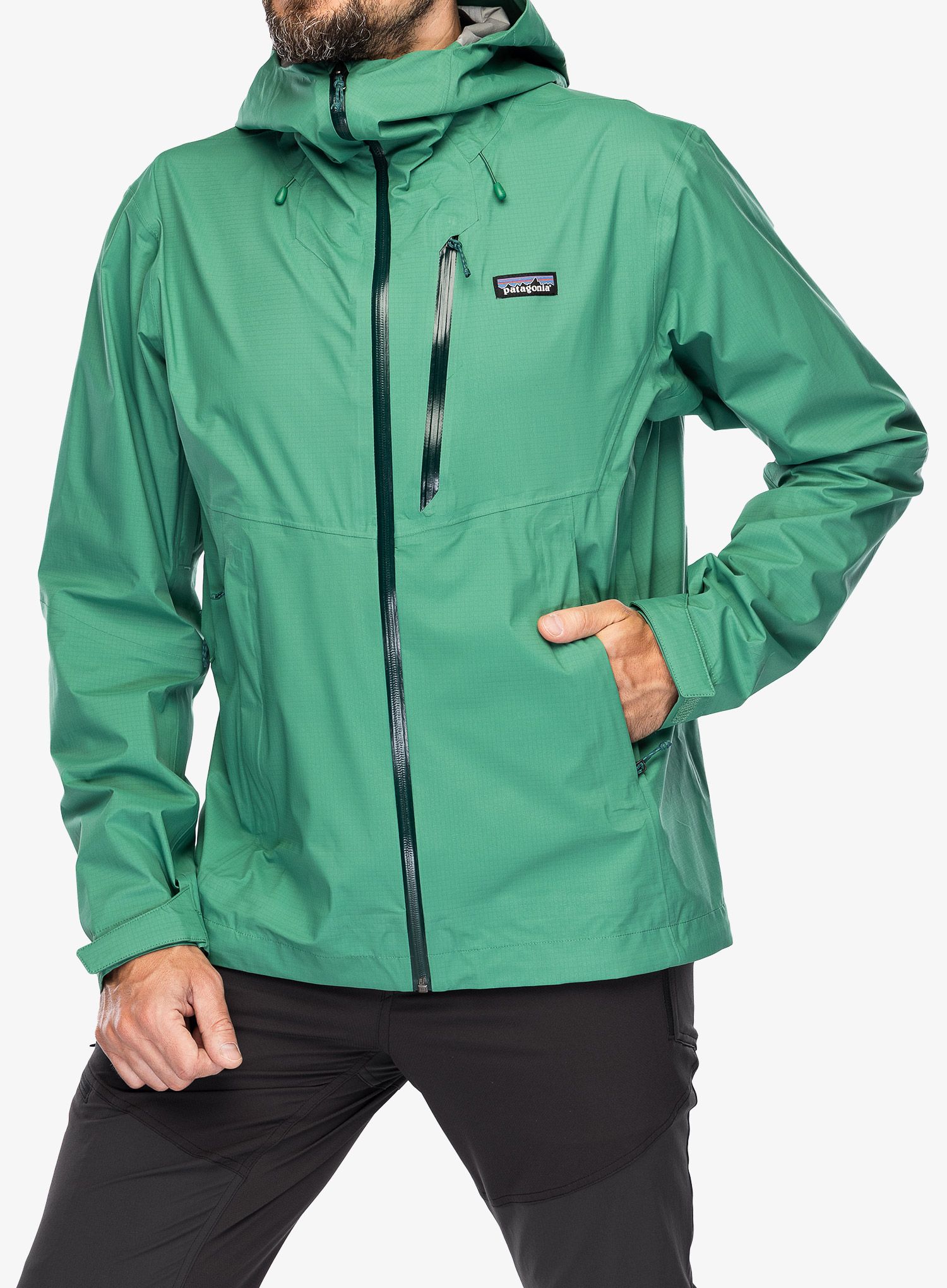 Bunda s membránou Patagonia Granite Crest Jacket - gather green