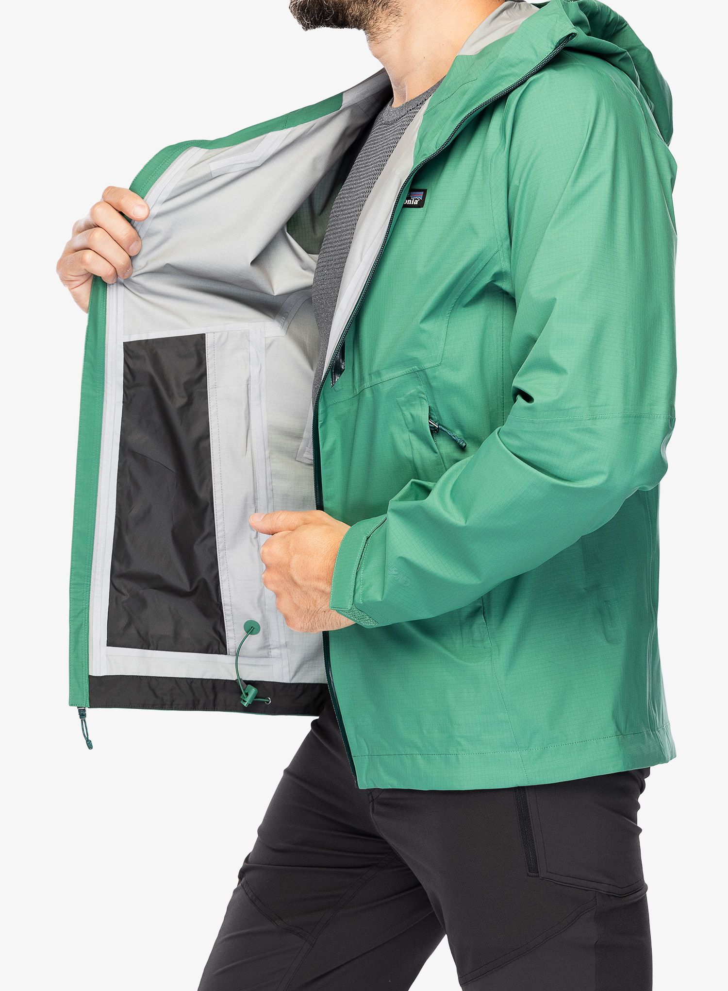 Bunda s membránou Patagonia Granite Crest Jacket - gather green