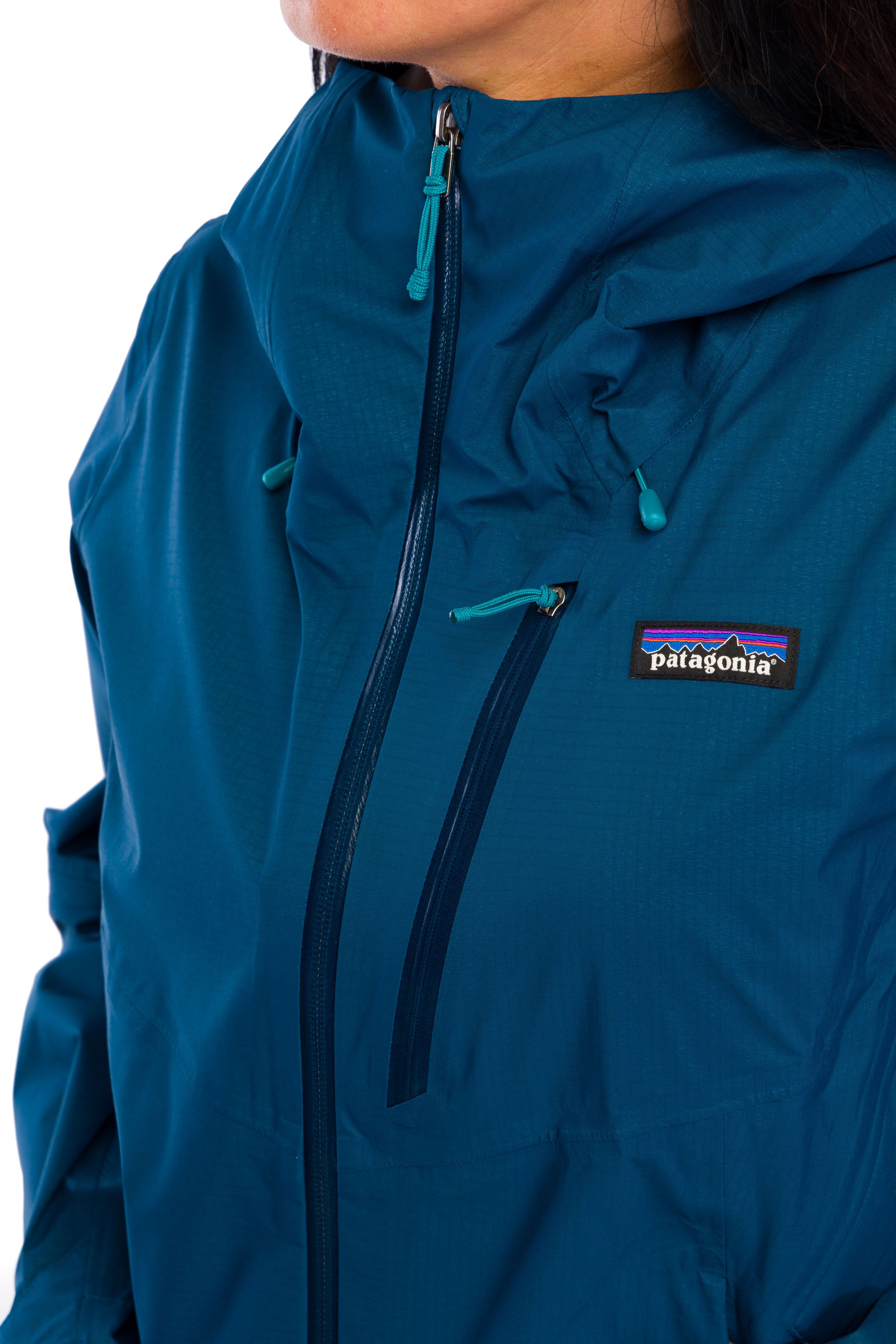 Dámská nepromokavá bunda s membránou Patagonia Granite Crest Jacket - lagom blue