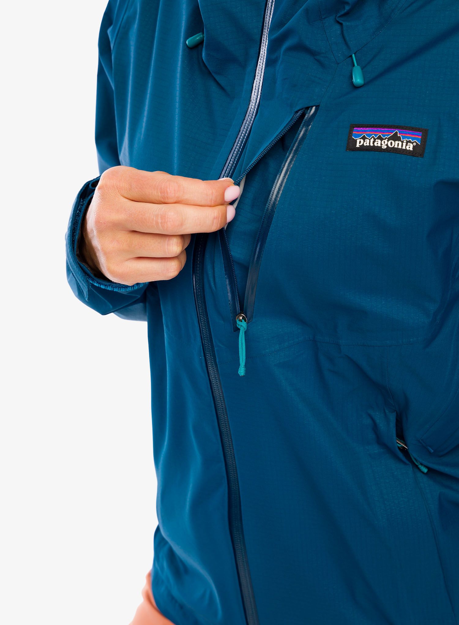 Dámská nepromokavá bunda s membránou Patagonia Granite Crest Jacket - lagom blue