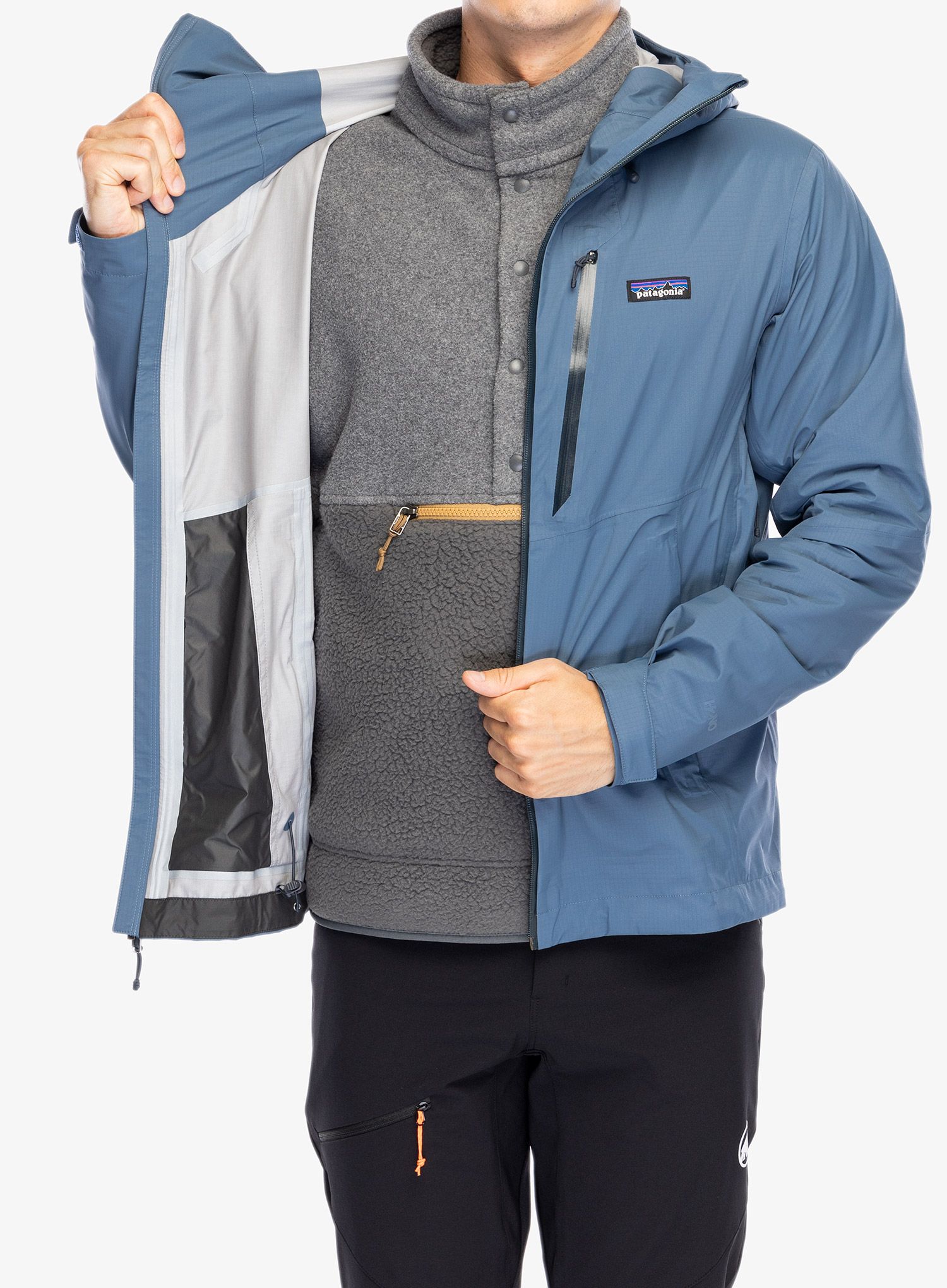 Bunda s membránou Patagonia Granite Crest Jacket - utility blue