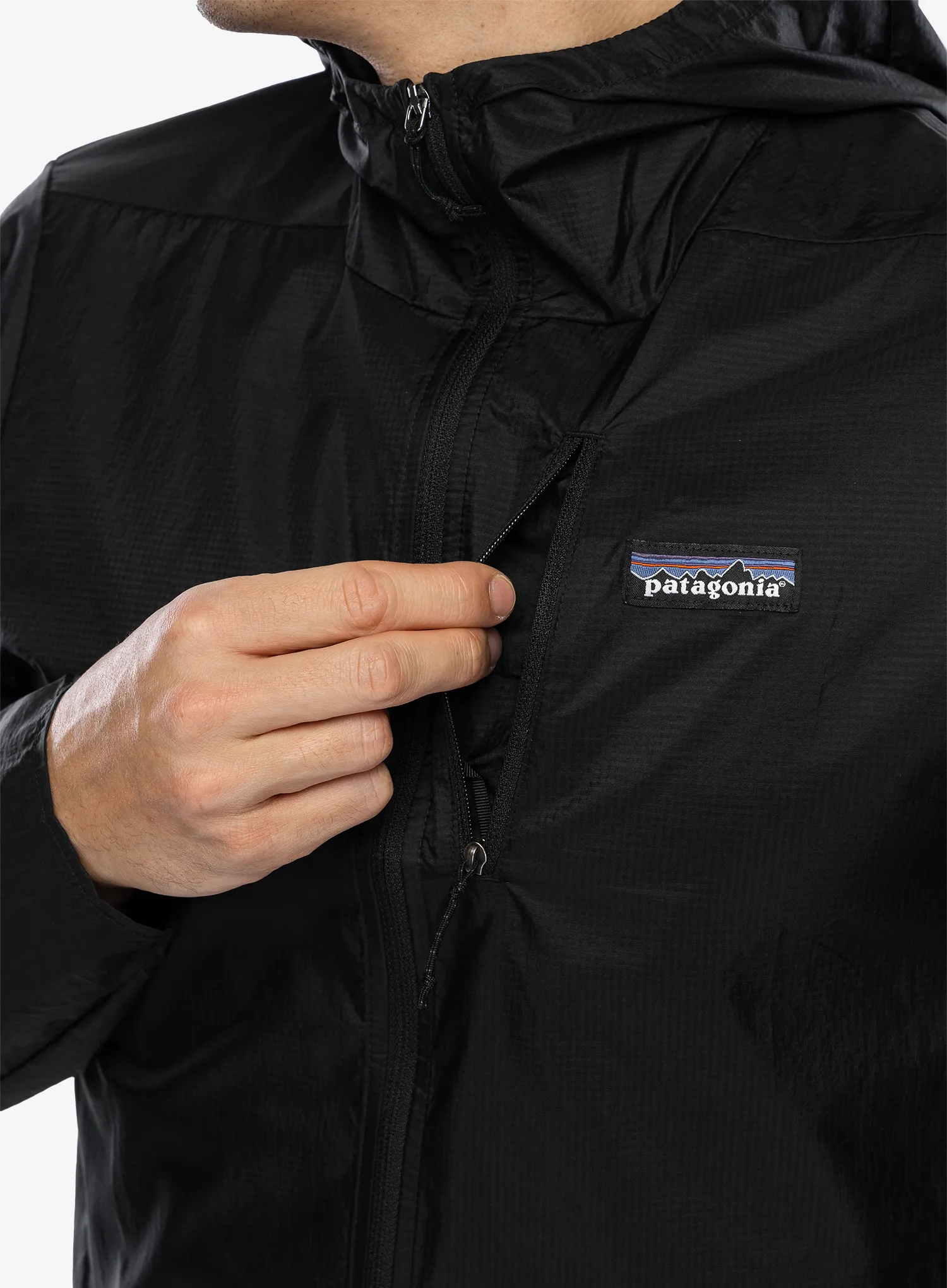 Běžecká bunda Patagonia Houdini Jacket - black