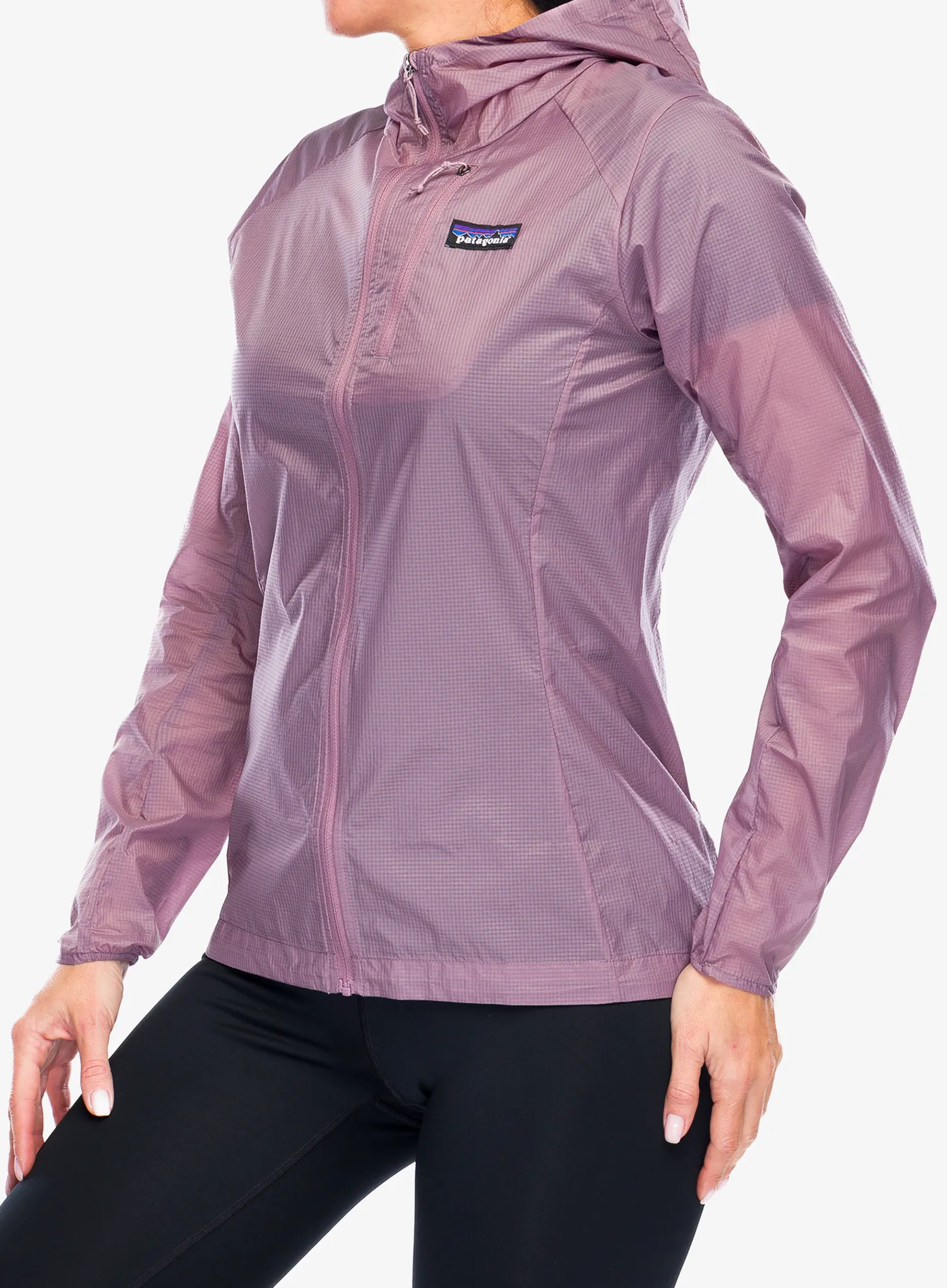 Bunda na běhání dámská Patagonia Houdini Jacket - stormy mauve