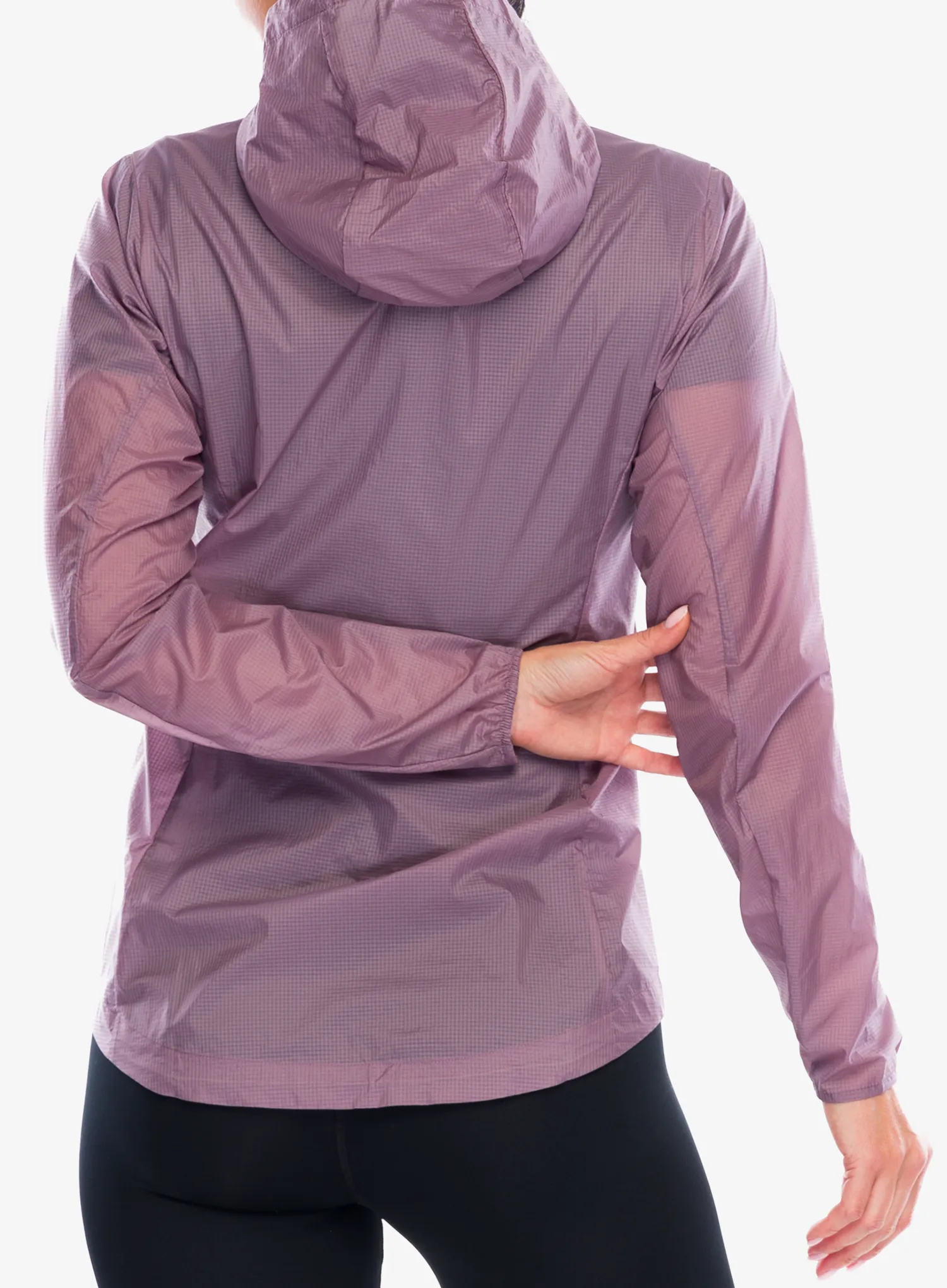 Bunda na běhání dámská Patagonia Houdini Jacket - stormy mauve