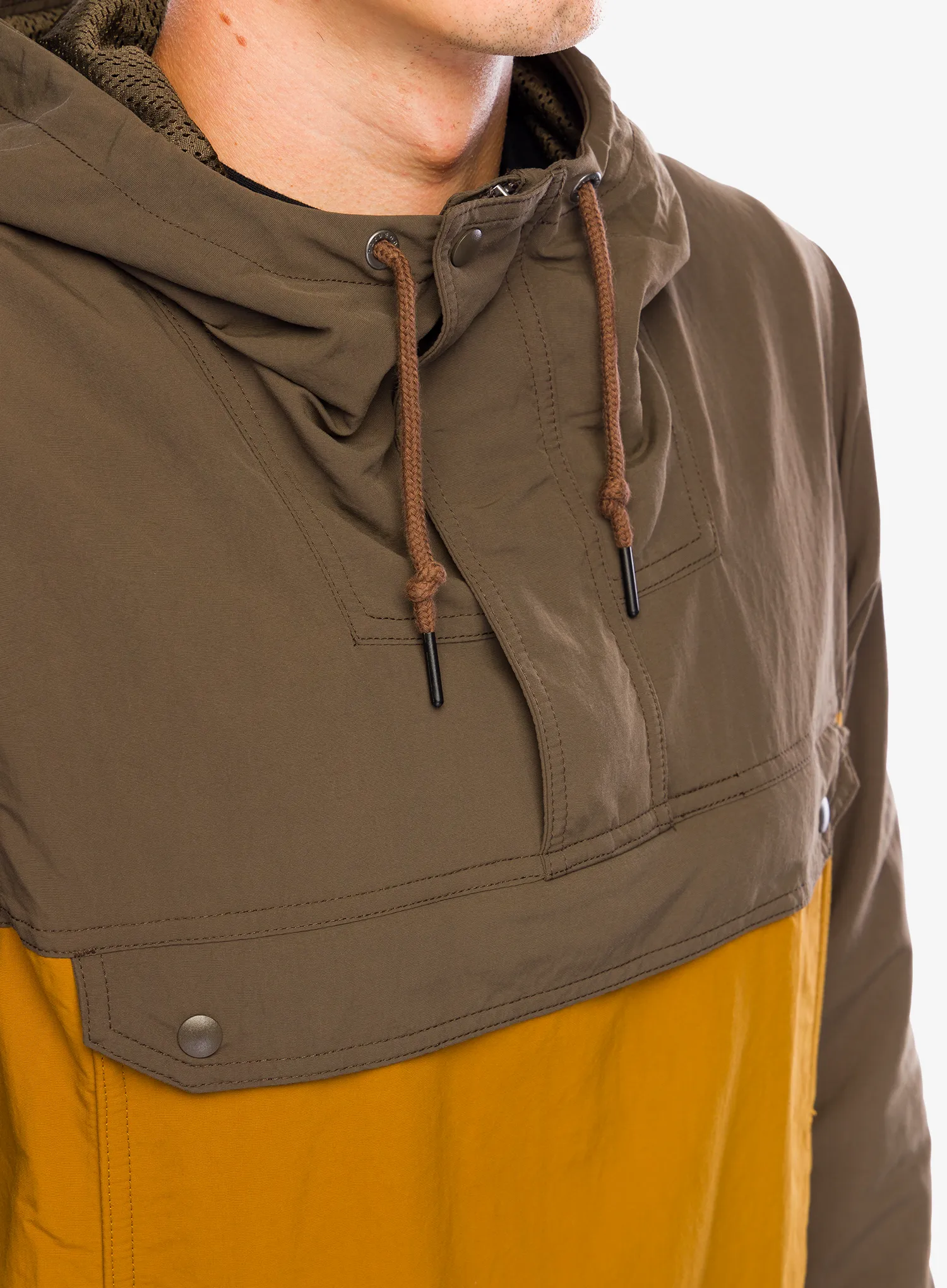 Větrovka Patagonia Isthmus Anorak - shelter brown