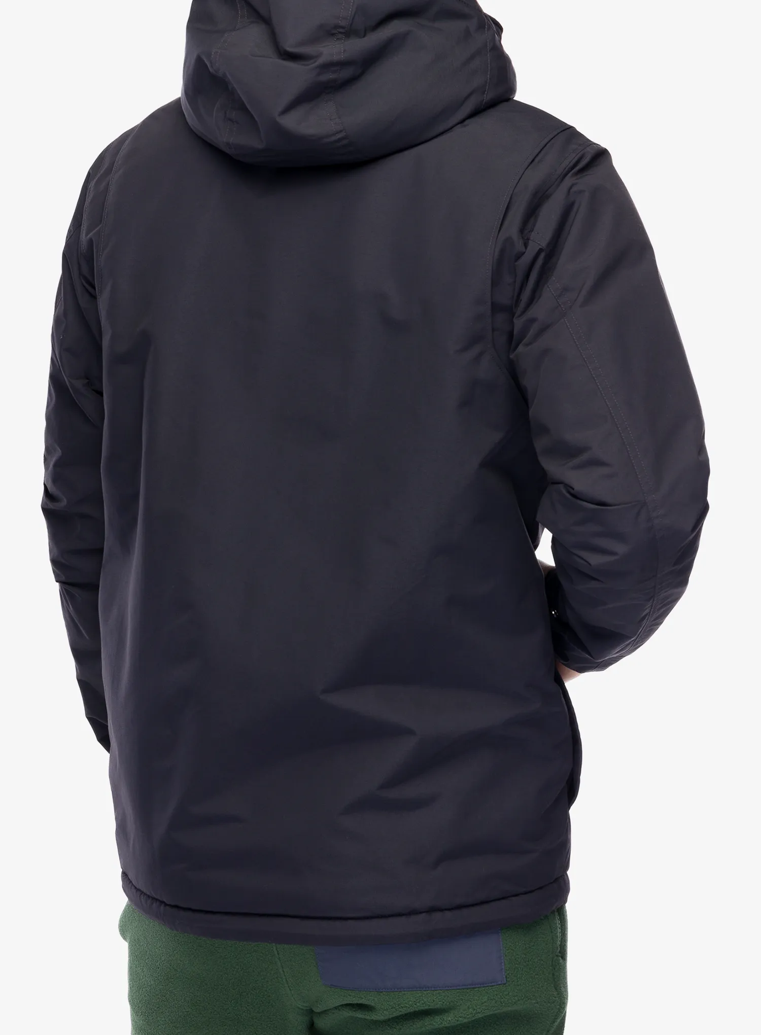 Hybridní bunda Patagonia Isthmus Parka - ink black