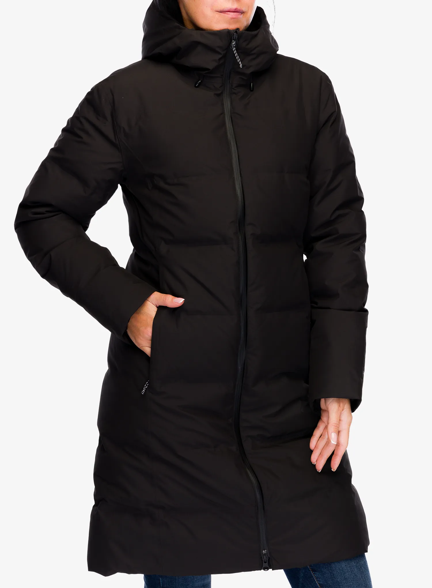 Dámský péřový kabát Patagonia Jackson Glacier Parka - black