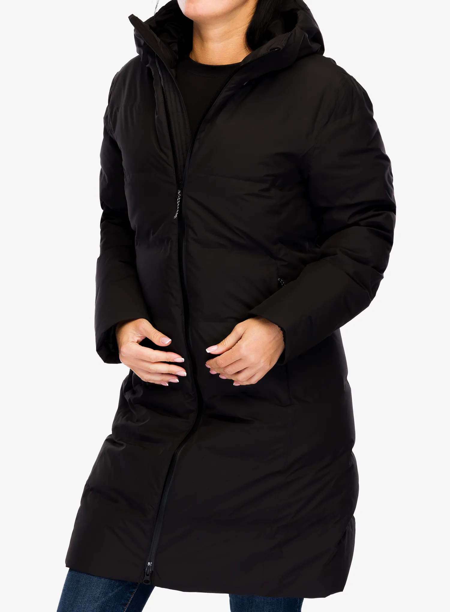 Dámský péřový kabát Patagonia Jackson Glacier Parka - black