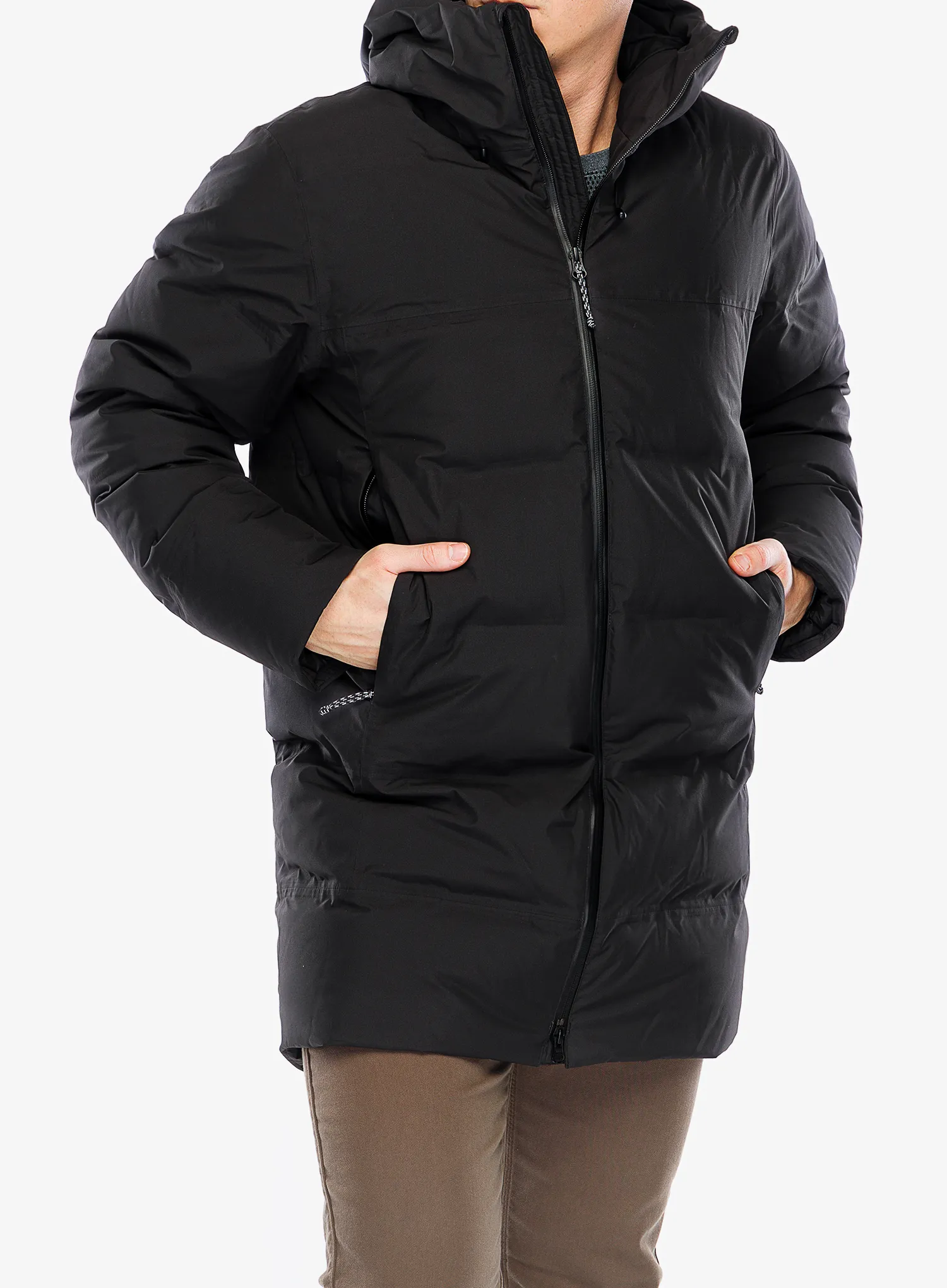 Péřová bunda Patagonia Jackson Glacier Parka - black