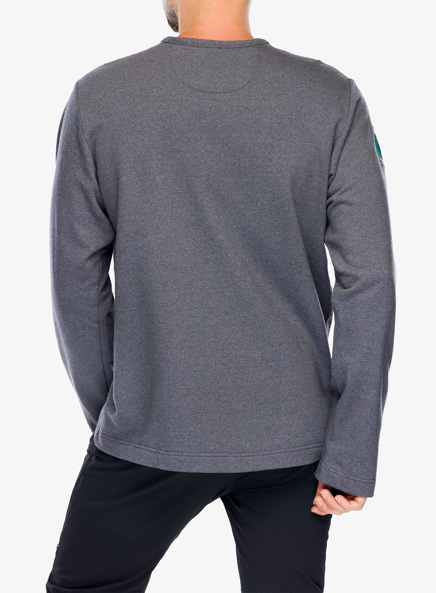 Mikina bez kapuce Patagonia LW Unity Fitz Wildrise Crew - ink black