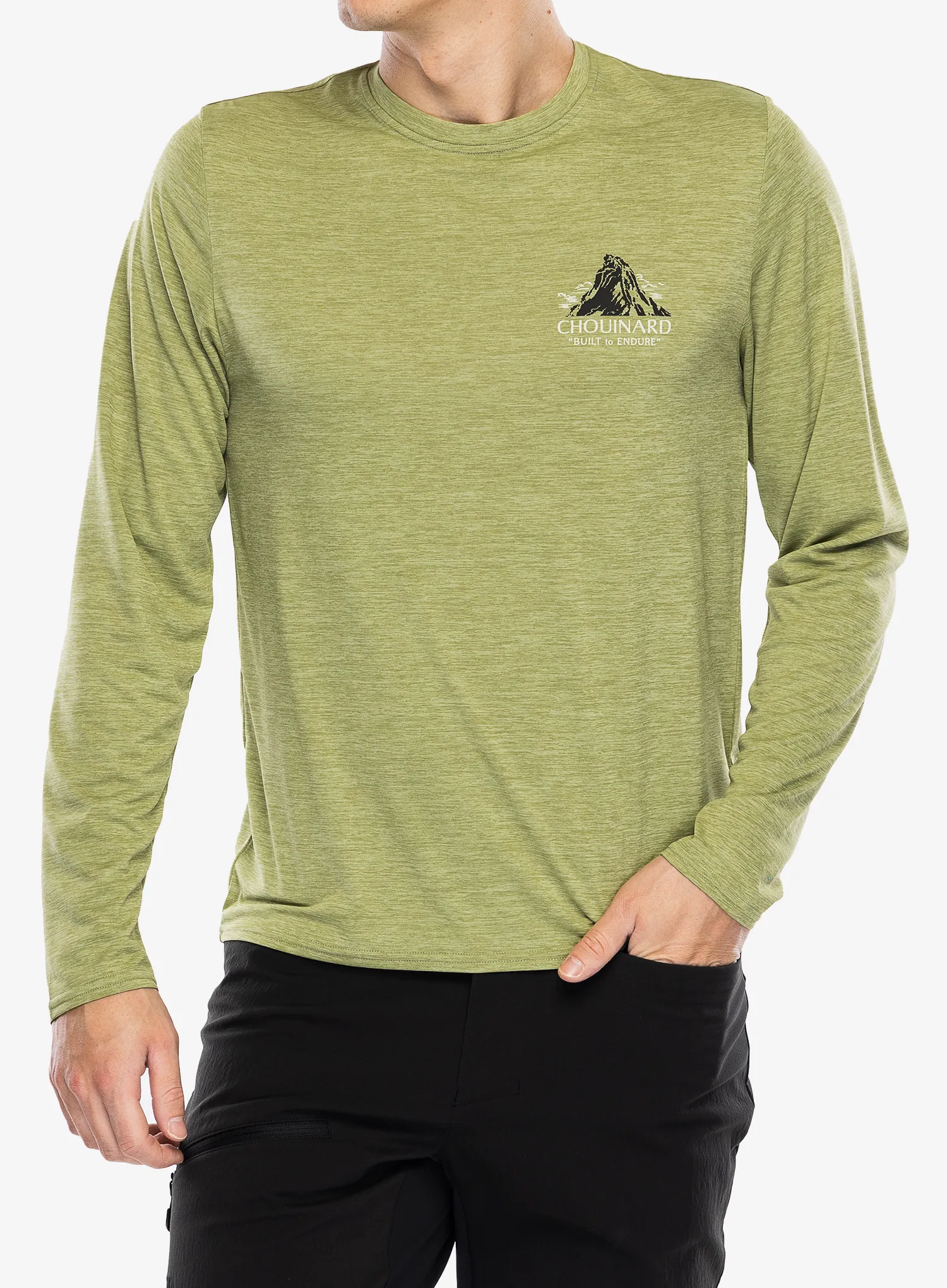 Longsleeve Patagonia L/S Cap Cool Daily Graphic Shirt Lands - crest/green