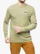Mikina bez kapuce Patagonia L/S P-6 Logo Responsibili-Tee - buckhorn green