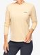 Dámské triko s dlouhým rukávem Patagonia L/S P-6 Logo Responsibili-Tee - beeswax tan