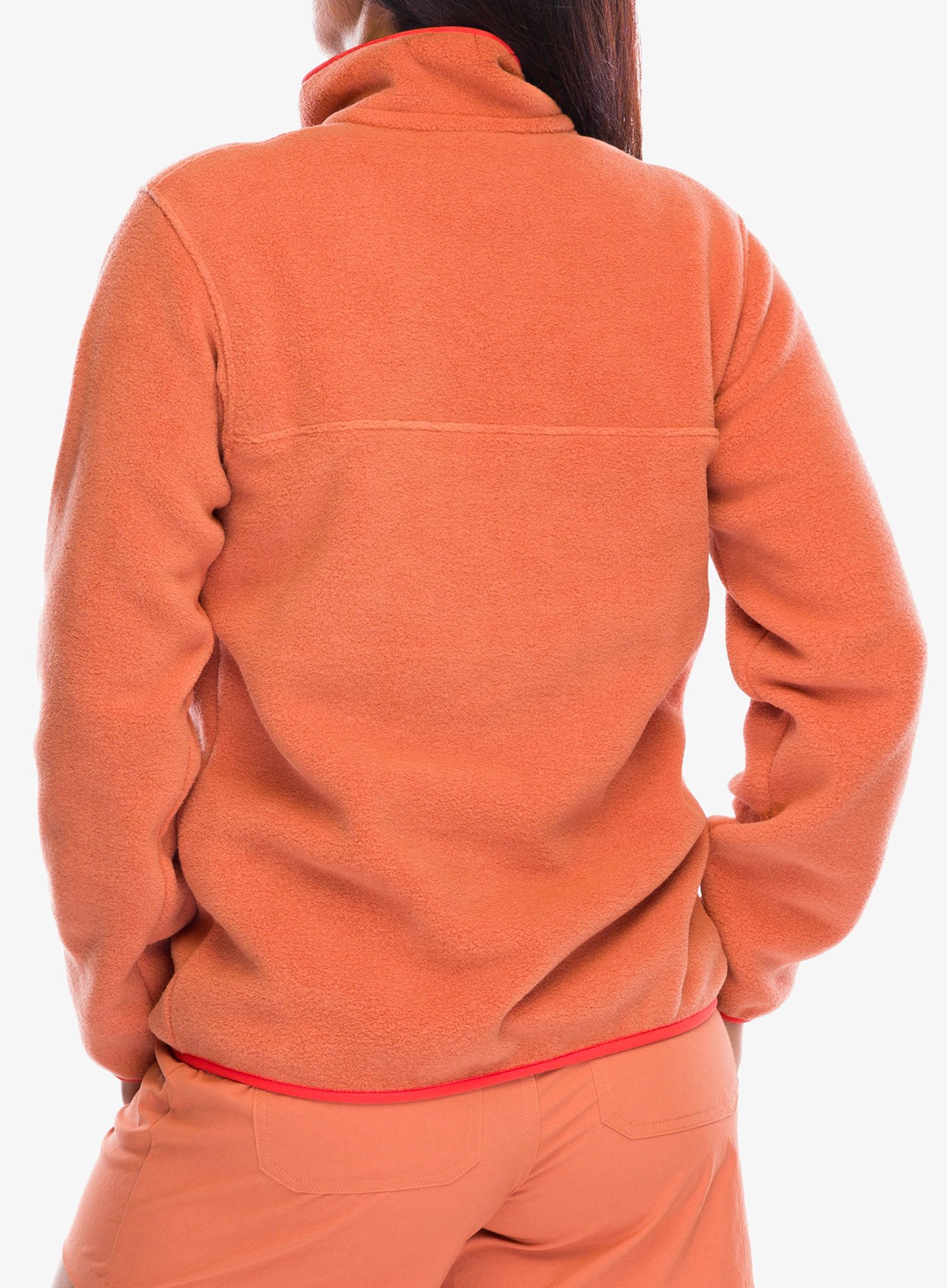 Dámská mikina bez kapuce Patagonia Lightweight Synch Snap-T Pullover - sienna clay