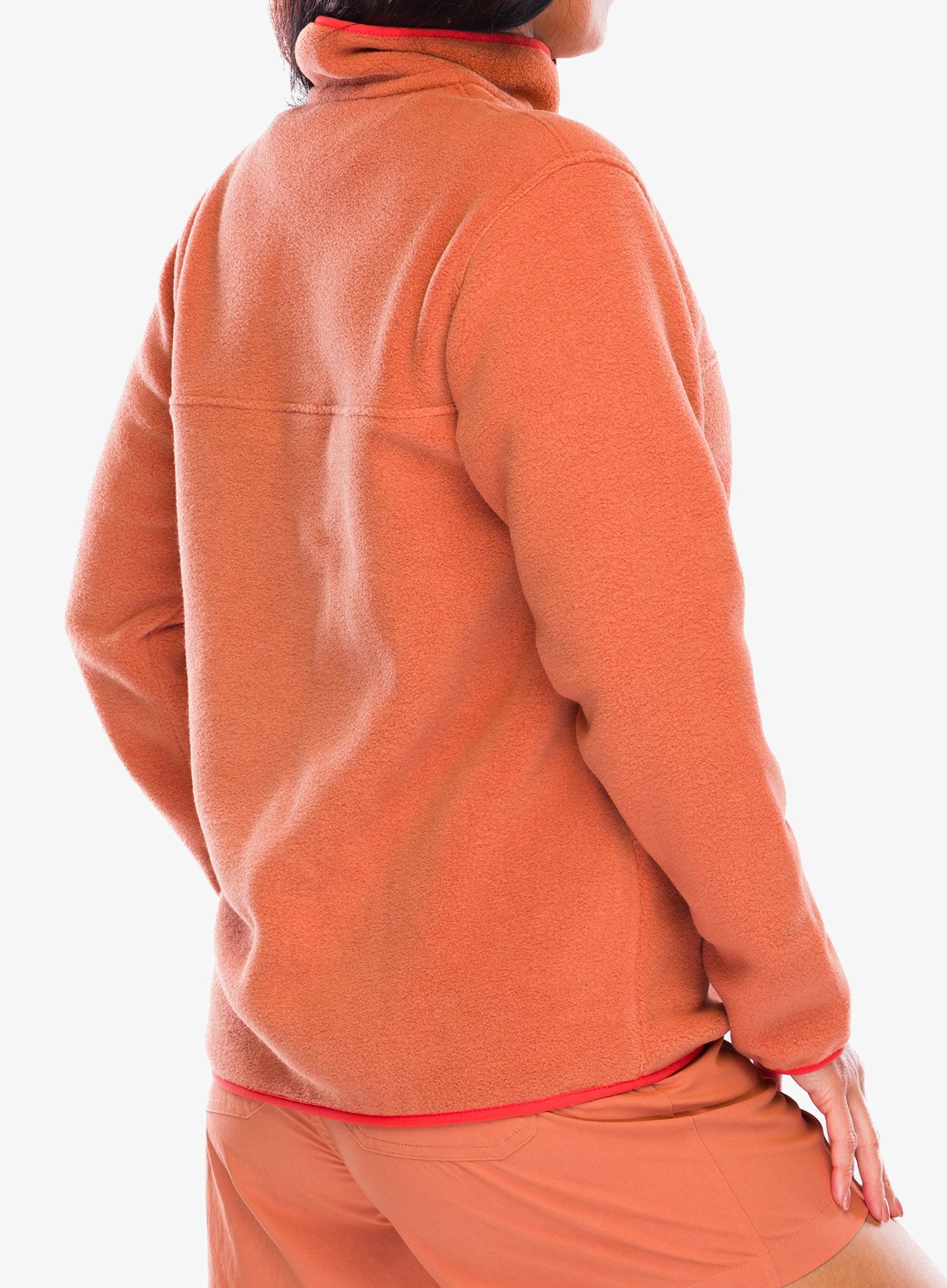 Dámská mikina bez kapuce Patagonia Lightweight Synch Snap-T Pullover - sienna clay