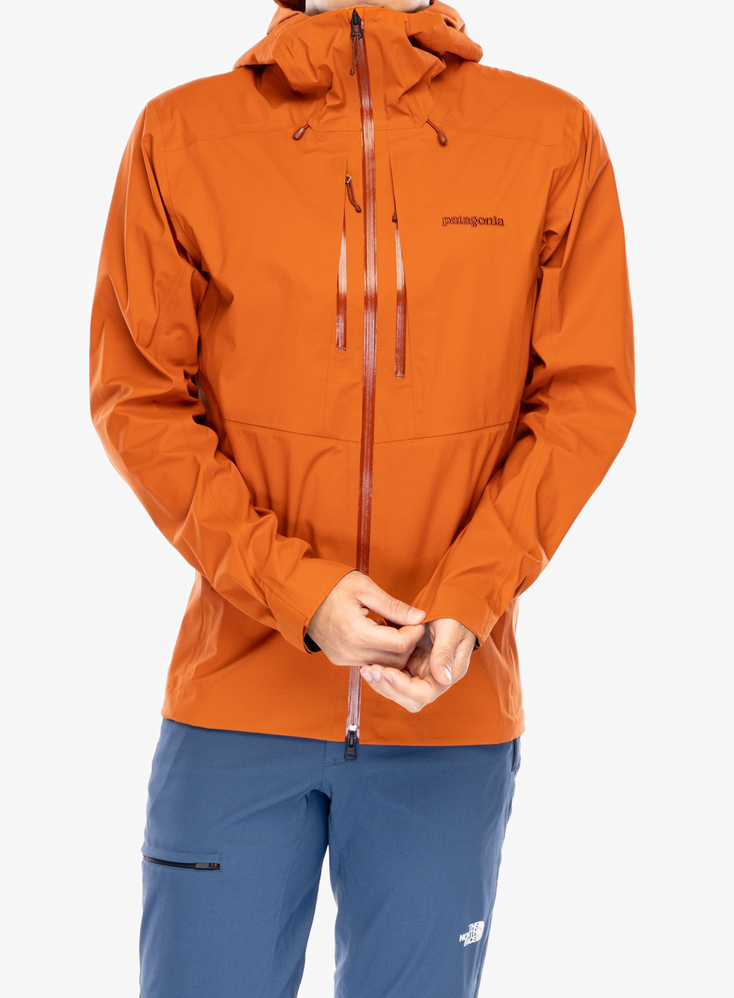 Bunda s membránou Patagonia M10 Storm Jacket - redtail rust