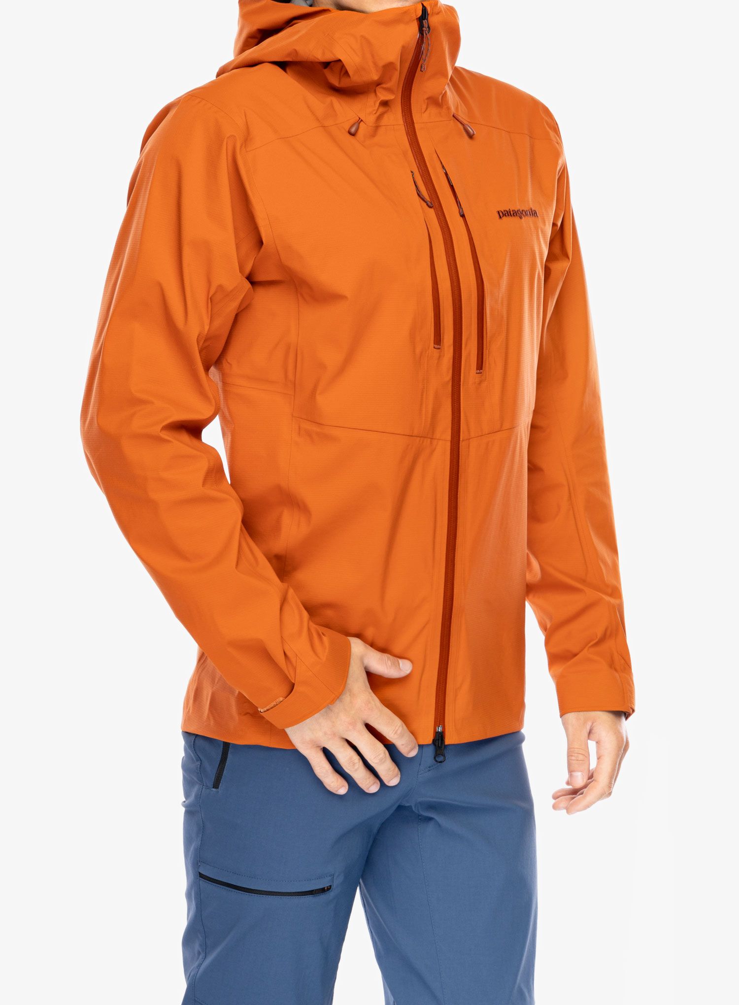 Bunda s membránou Patagonia M10 Storm Jacket - redtail rust