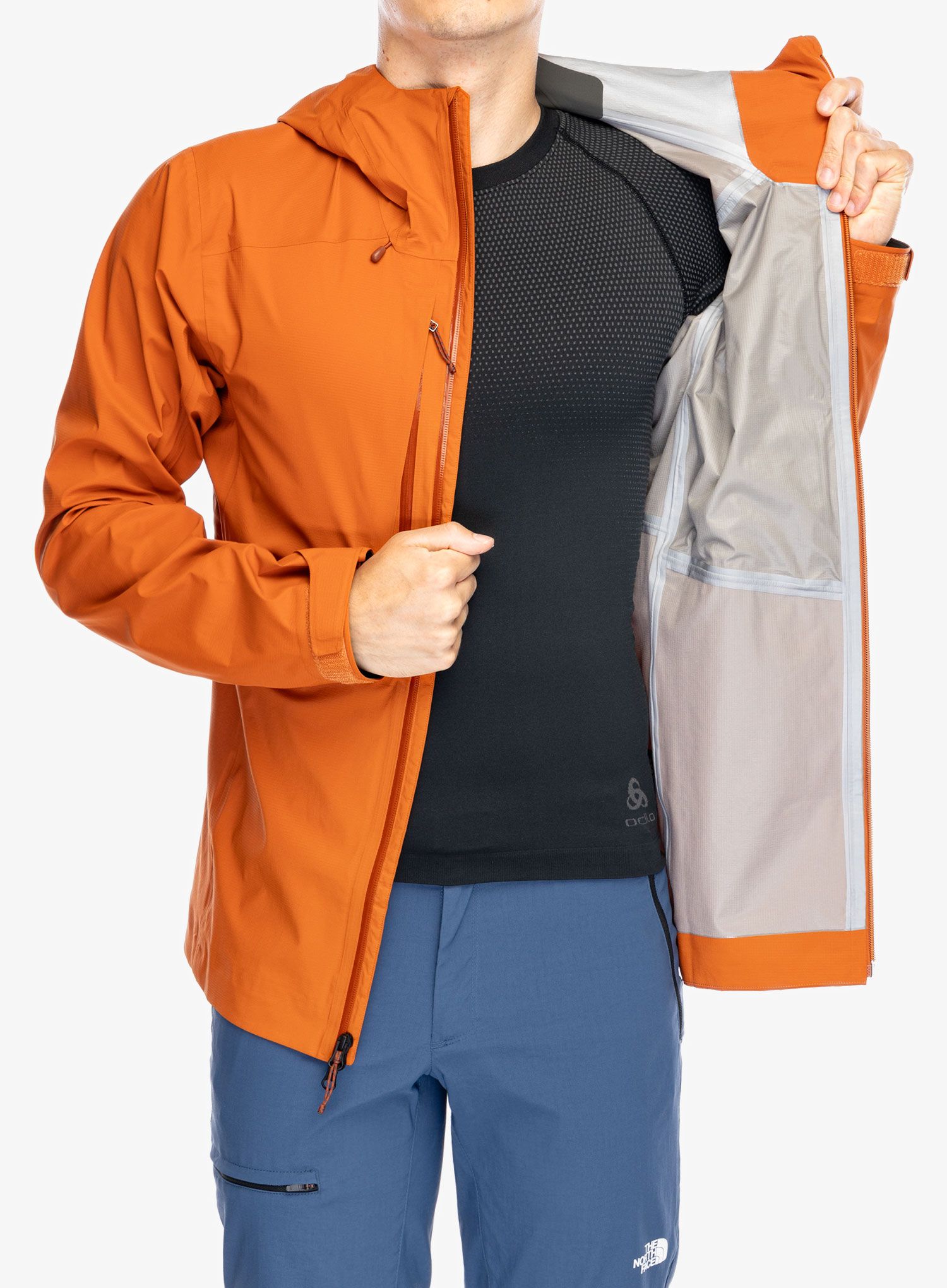 Bunda s membránou Patagonia M10 Storm Jacket - redtail rust