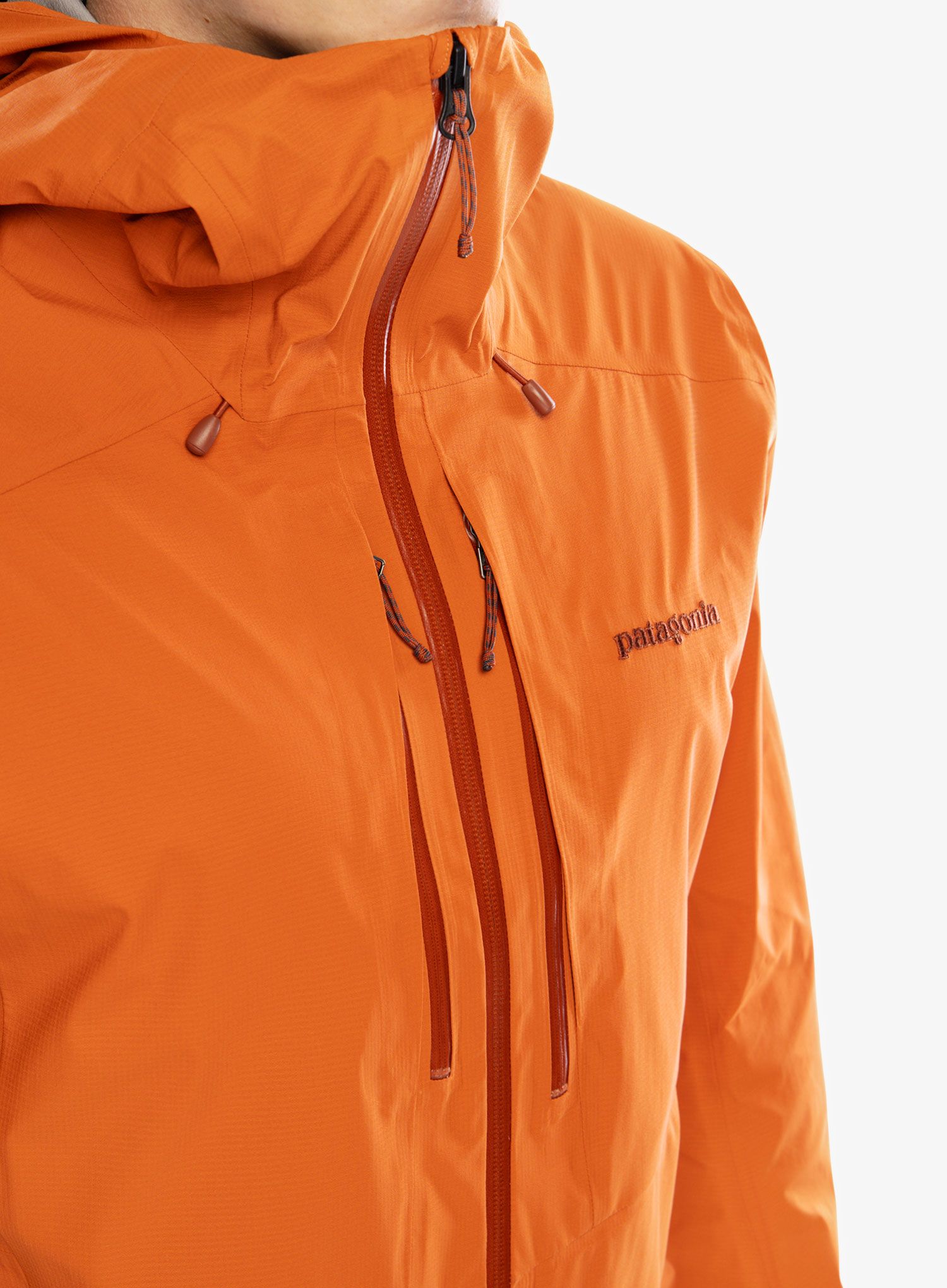 Bunda s membránou Patagonia M10 Storm Jacket - redtail rust