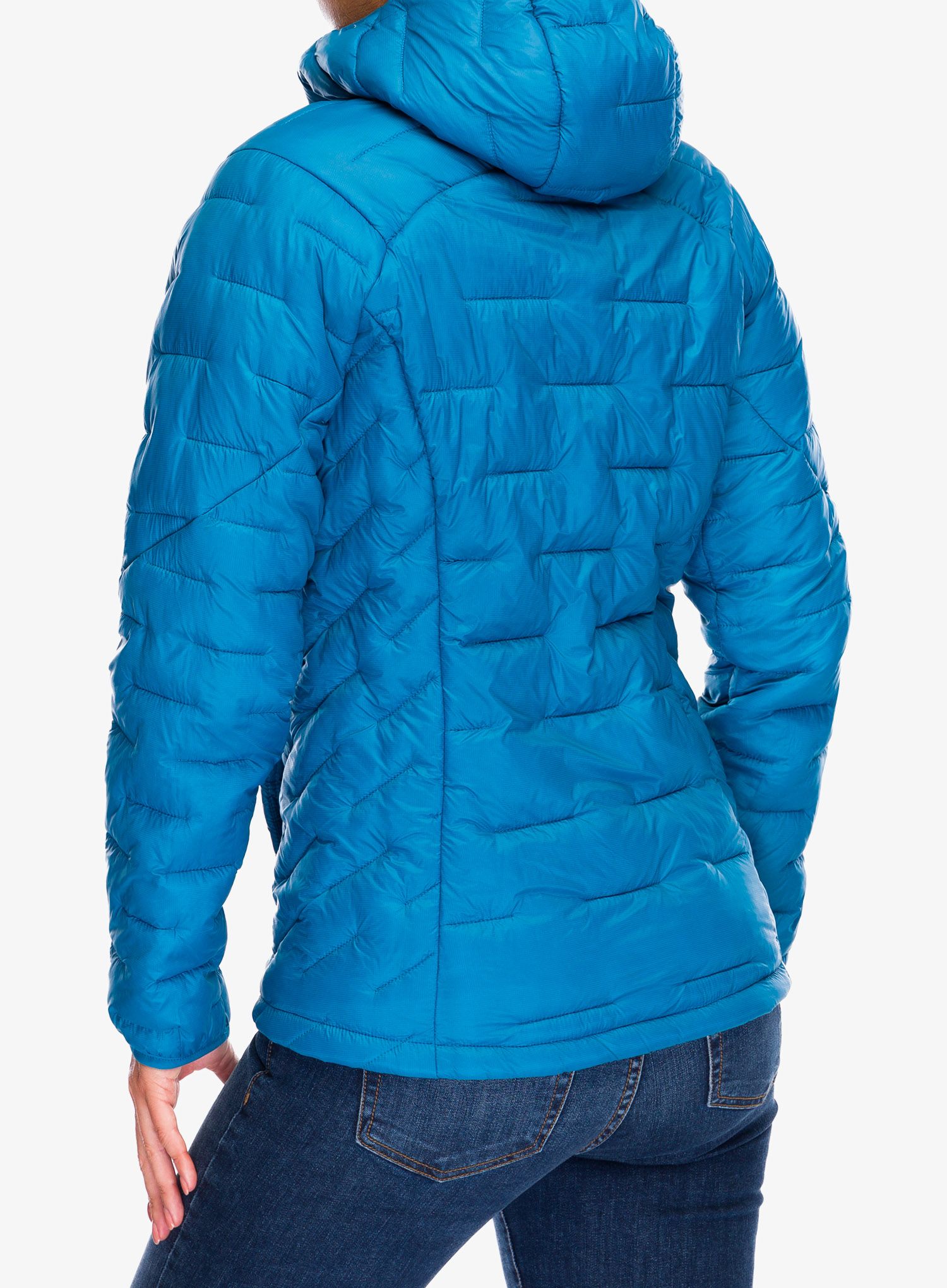 Dámská bunda Patagonia Macro Puff Hoody - steller blue