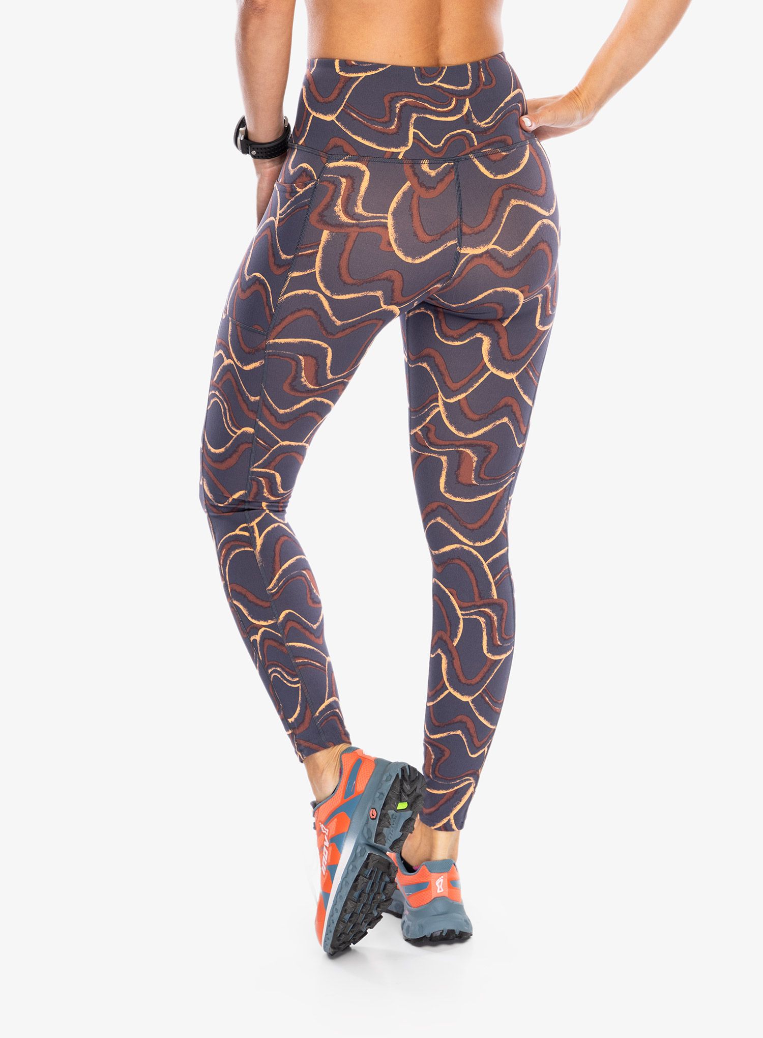 Dámské legíny Patagonia Maipo 7/8 Stash Tights - currents smolder blue