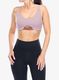 Sportovní podprsenka Patagonia Maipo Low Impact Adjustable Bra - stormy mauve