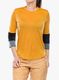 Dámské cyklistické triko Patagonia Merino 3/4 Sleeve Bike Jersey - golden