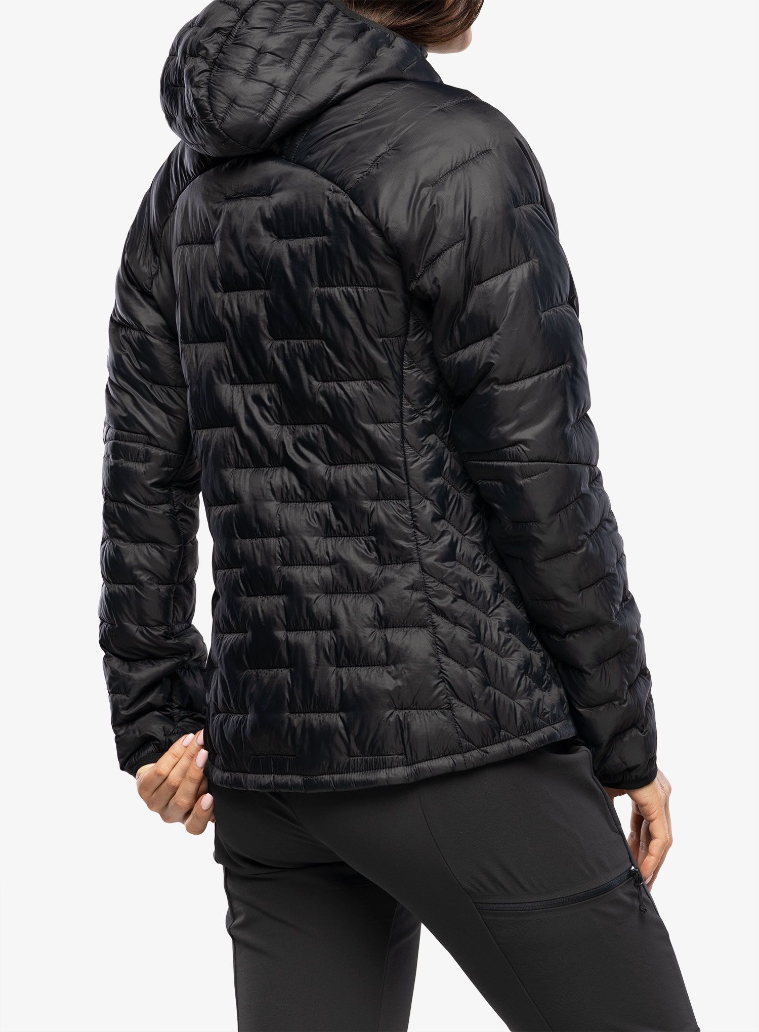 Zateplená bunda dámská Patagonia Micro Puff Hoody - black