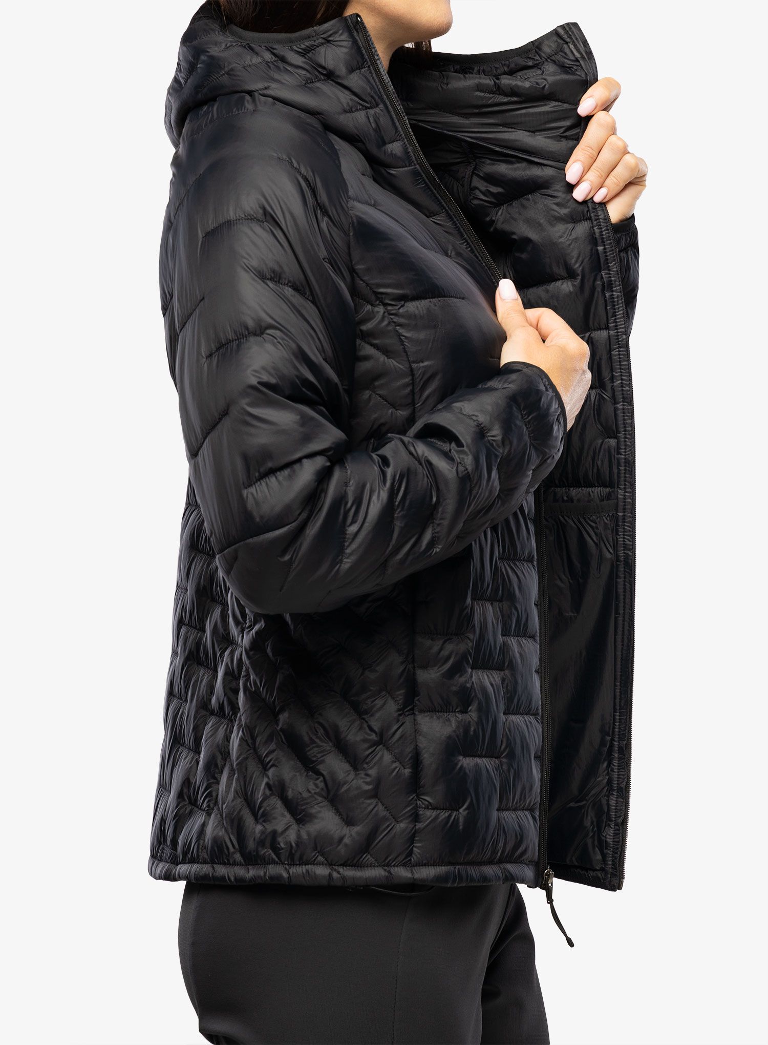 Zateplená bunda dámská Patagonia Micro Puff Hoody - black