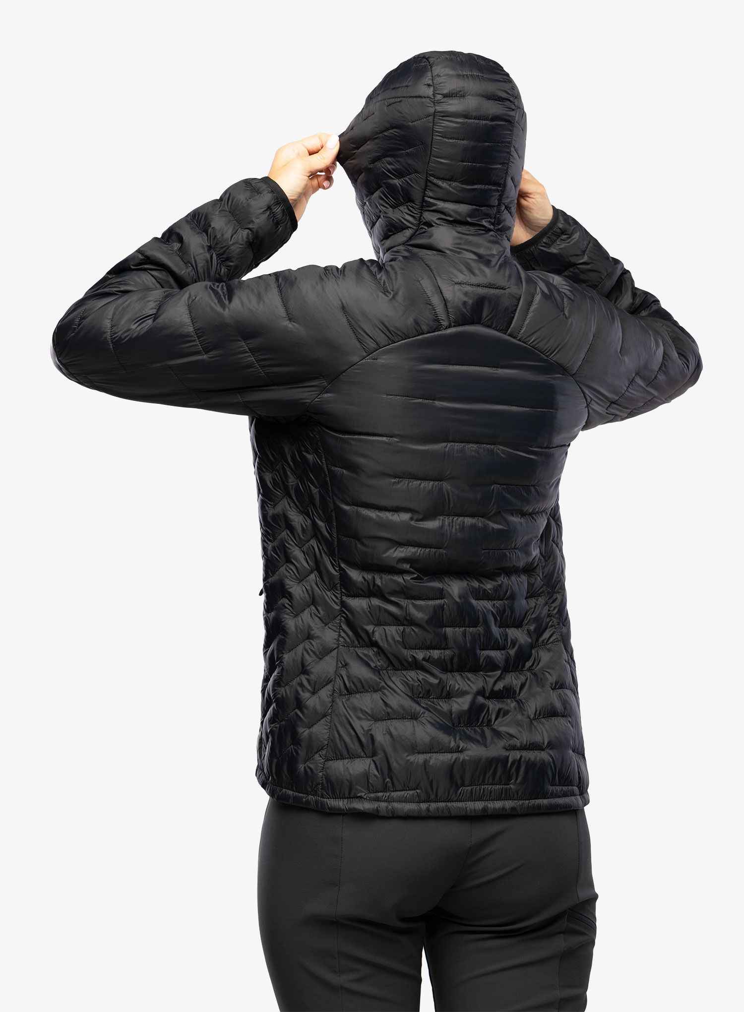 Zateplená bunda dámská Patagonia Micro Puff Hoody - black