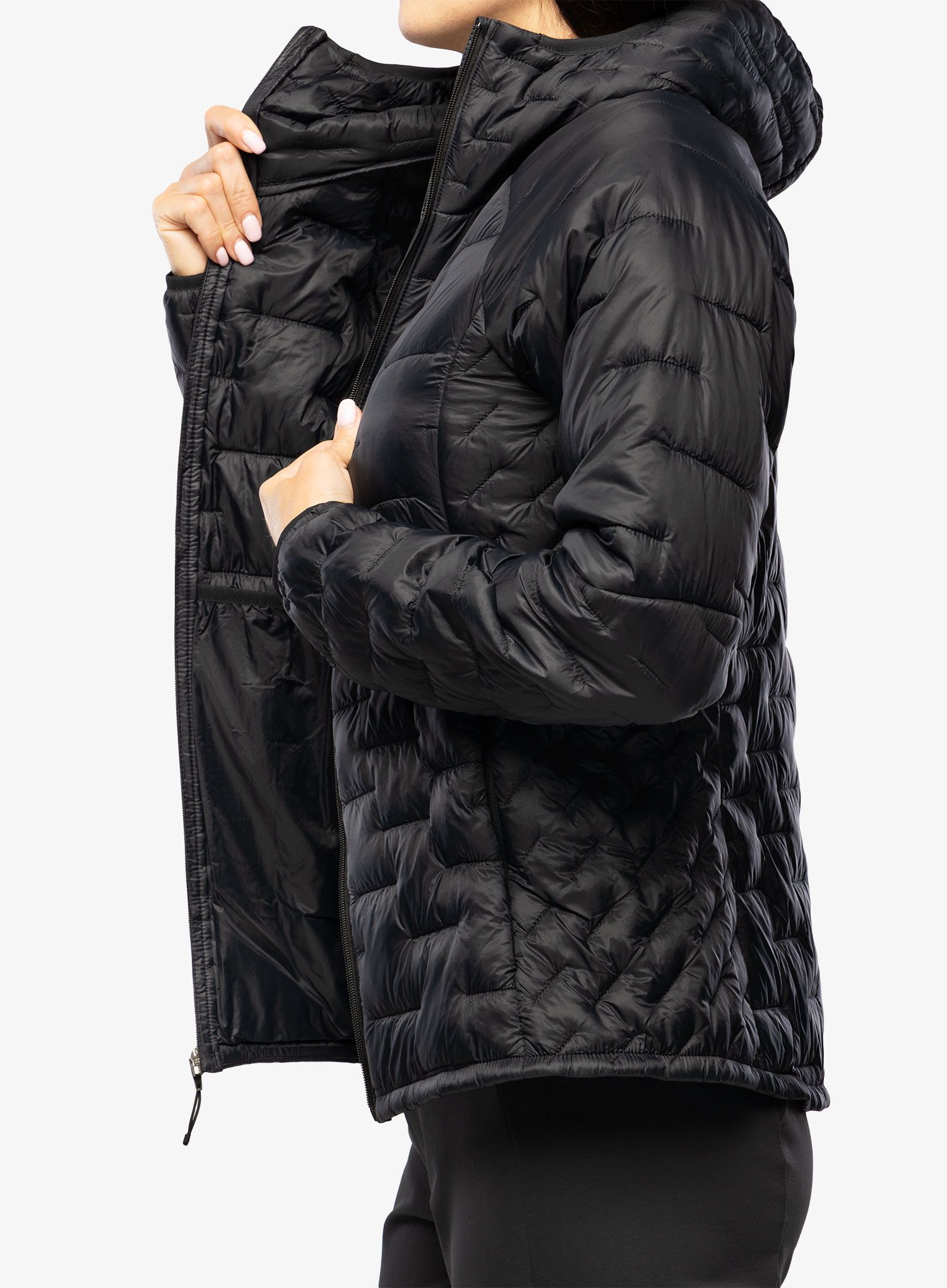 Zateplená bunda dámská Patagonia Micro Puff Hoody - black