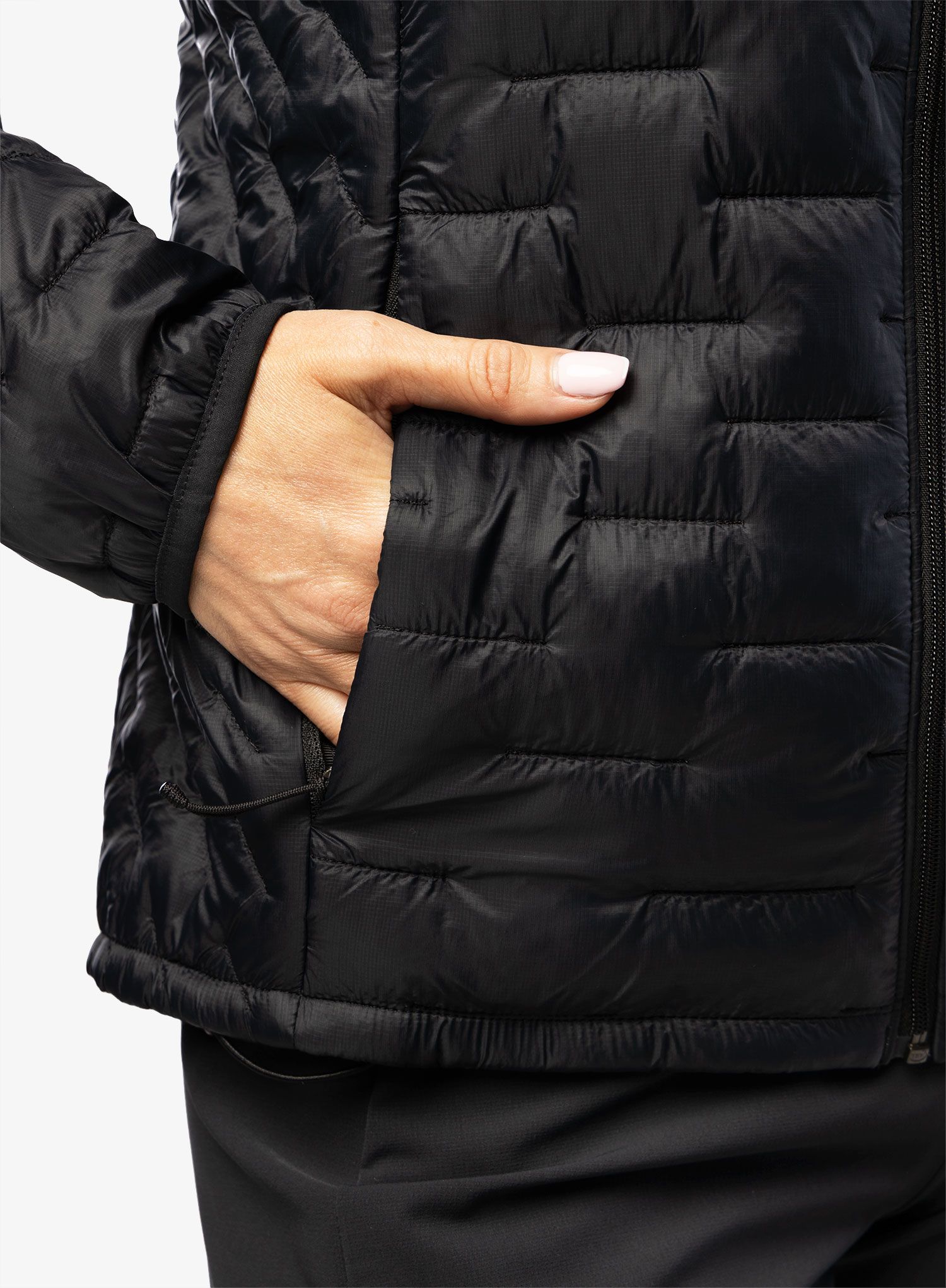 Zateplená bunda dámská Patagonia Micro Puff Hoody - black