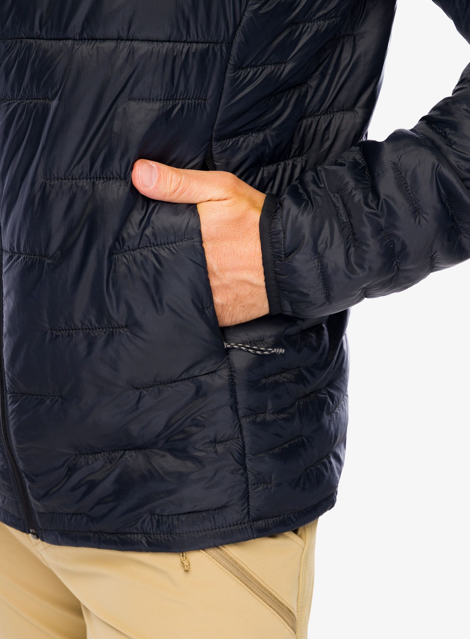 Bunda Patagonia Micro Puff Hoody - black