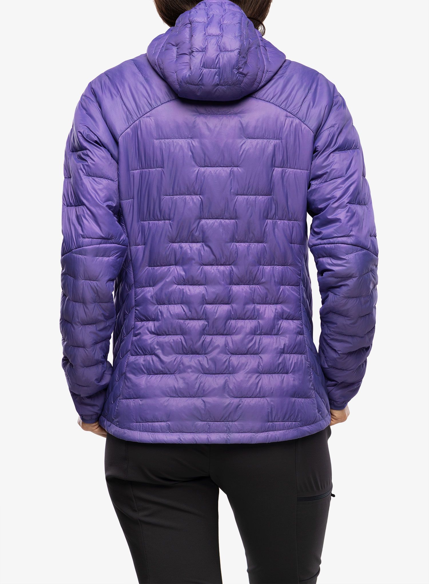 Zateplená bunda dámská Patagonia Micro Puff Hoody - perennial purple