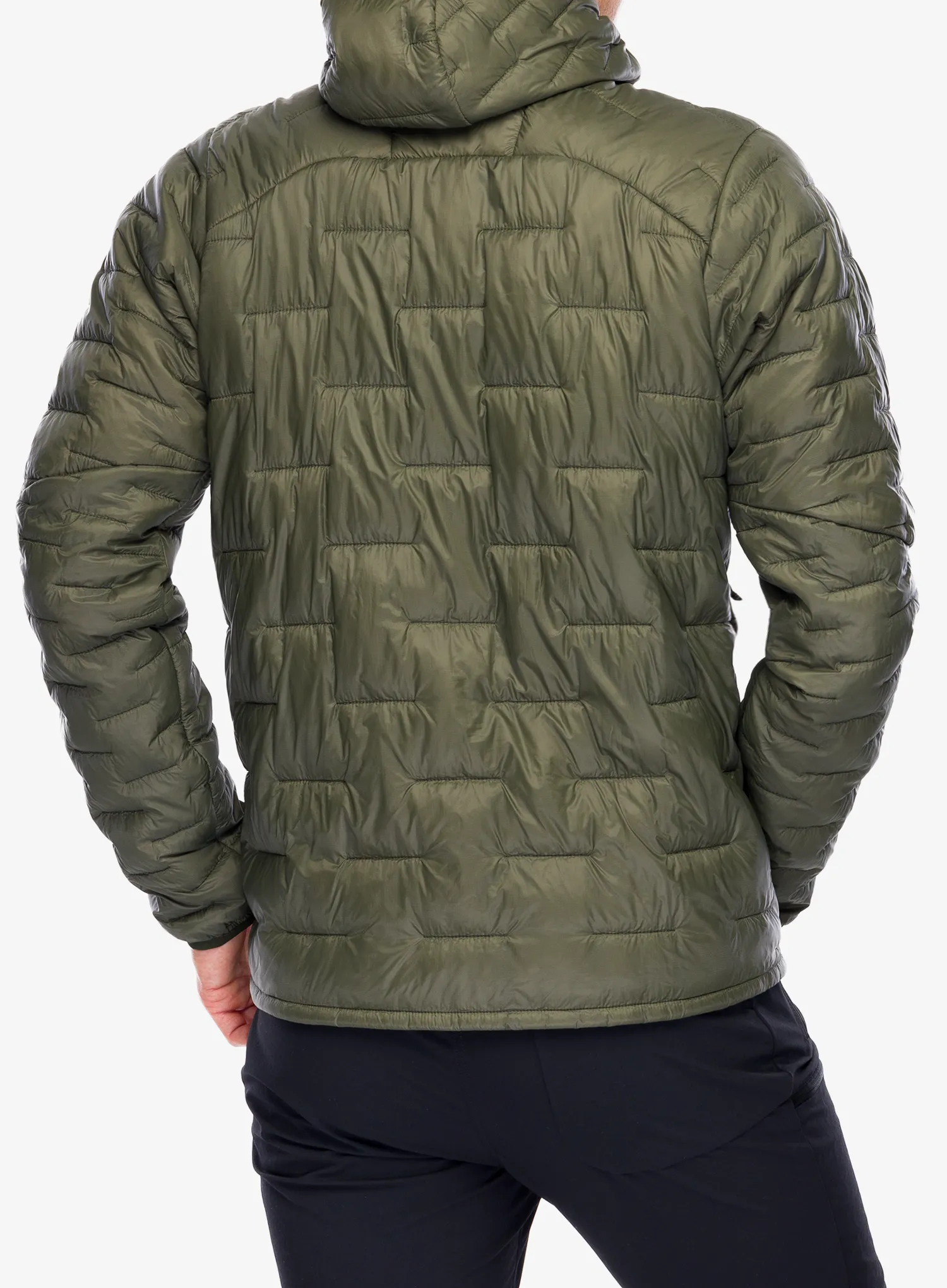 Zateplená bunda Patagonia Micro Puff Hoody - pine needle green