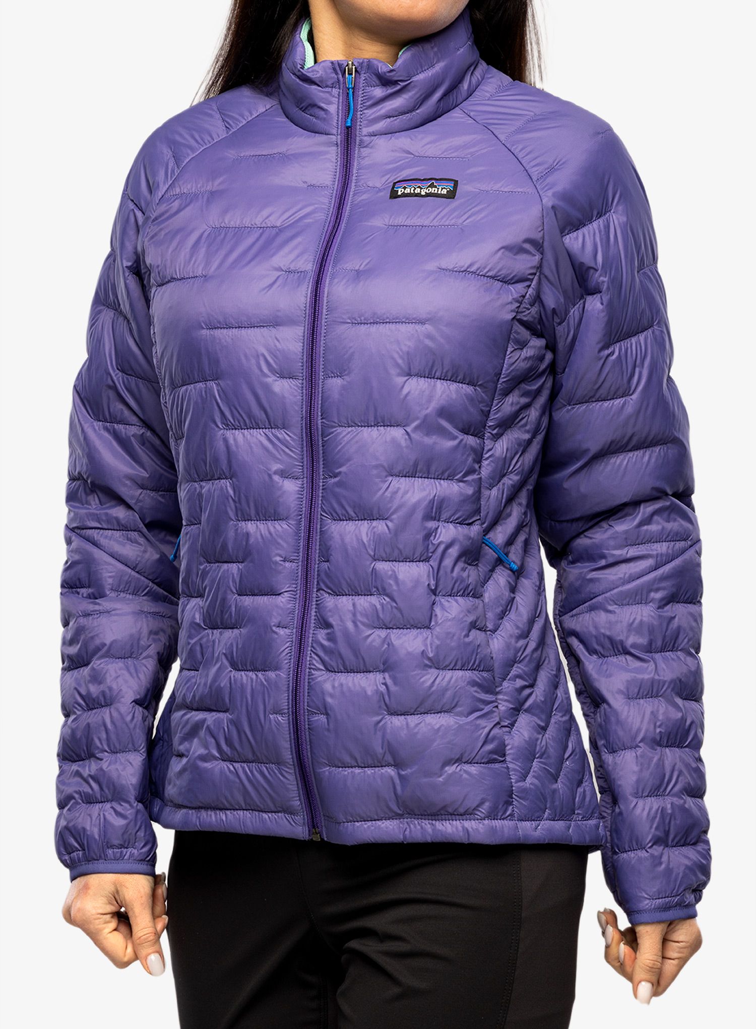 Zateplená bunda dámská Patagonia Micro Puff Jacket - perennial purple
