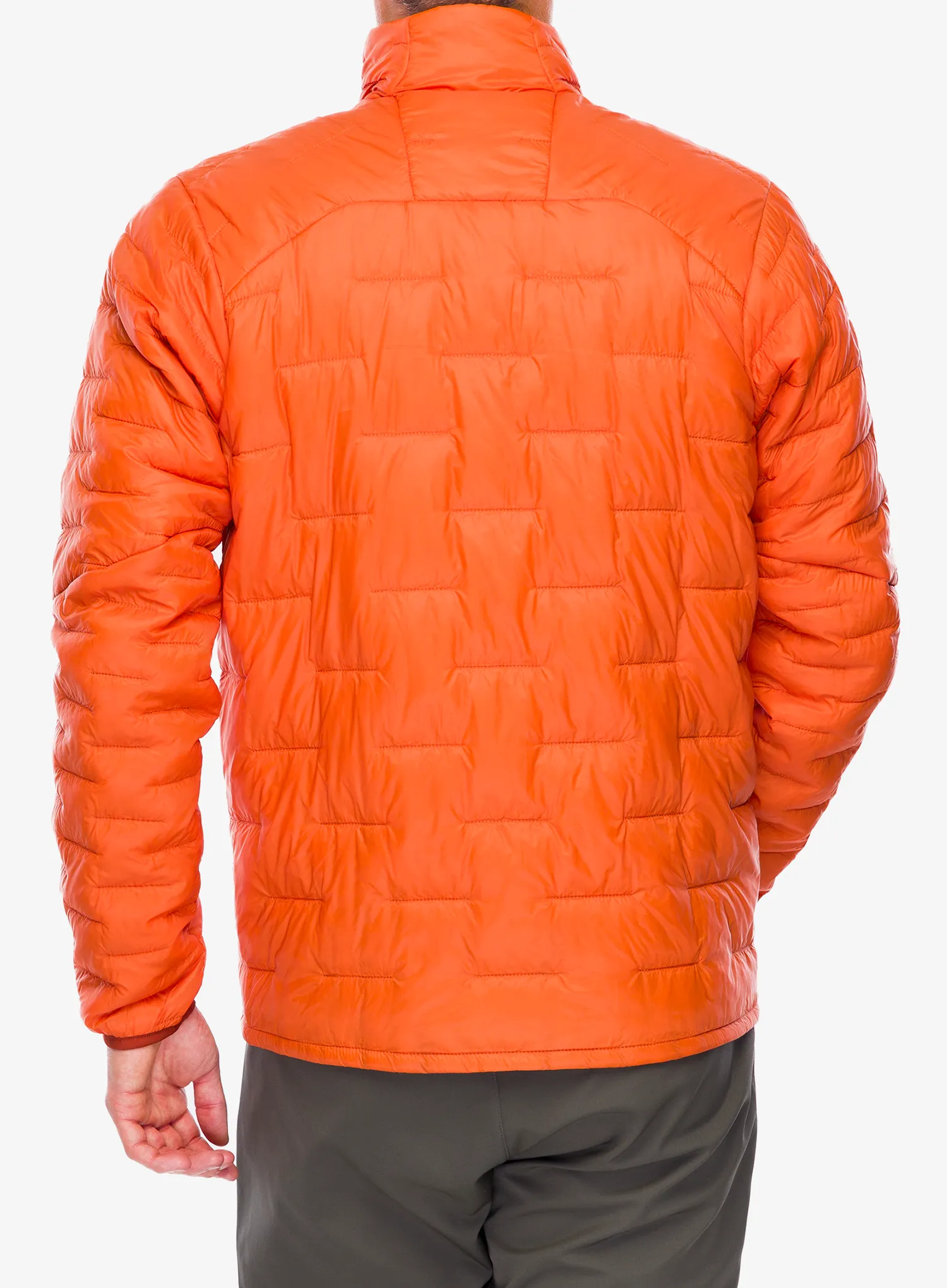 Zateplená bunda Patagonia Micro Puff Jacket - redtail rust