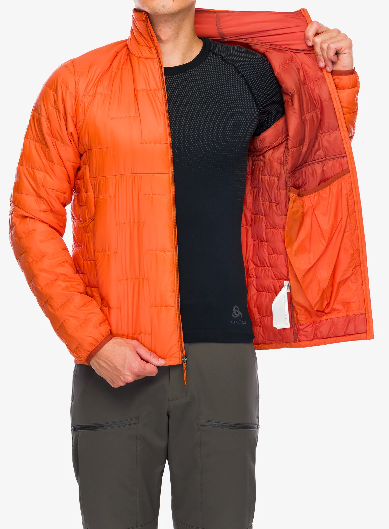 Zateplená bunda Patagonia Micro Puff Jacket - redtail rust
