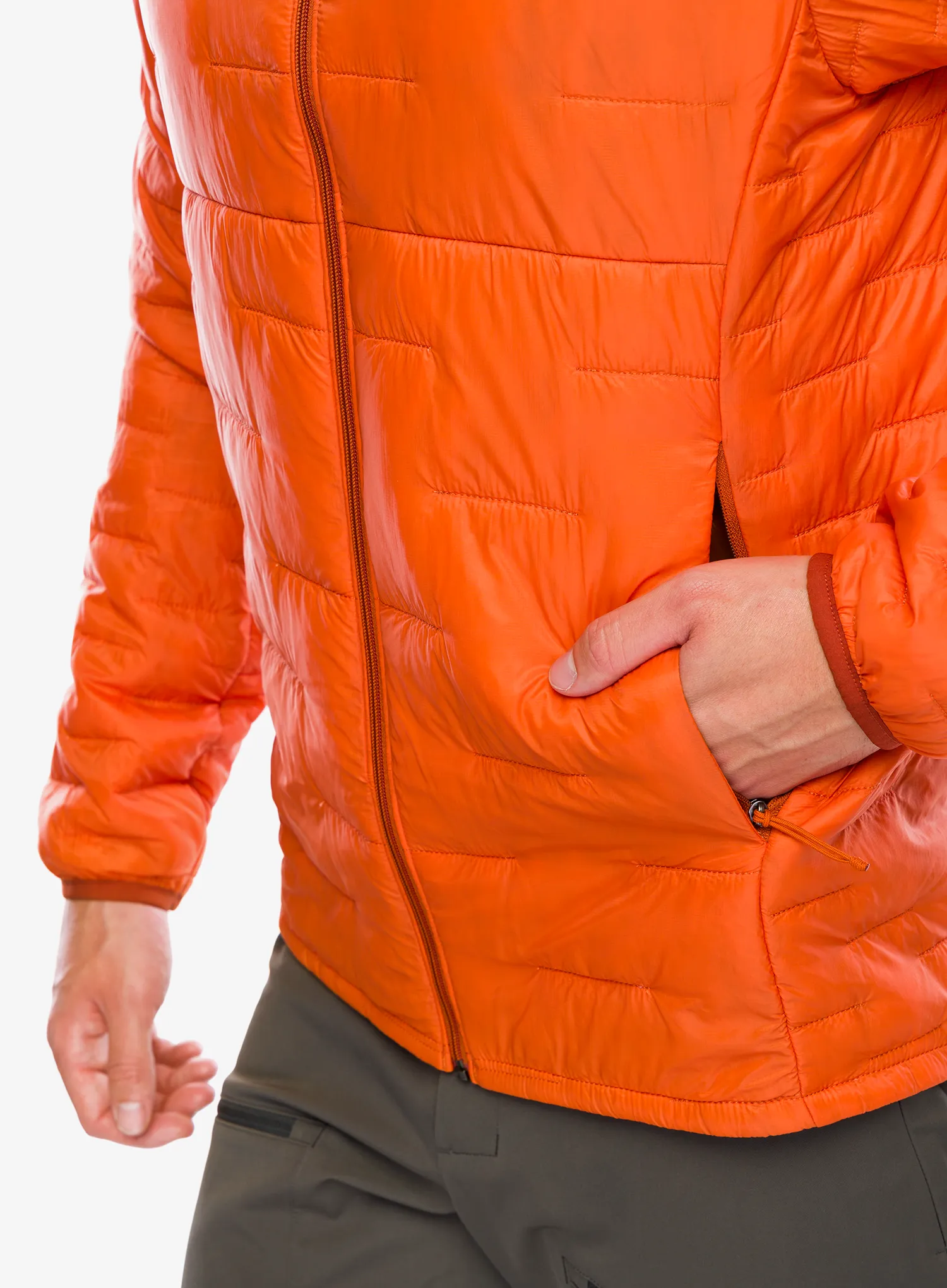 Zateplená bunda Patagonia Micro Puff Jacket - redtail rust