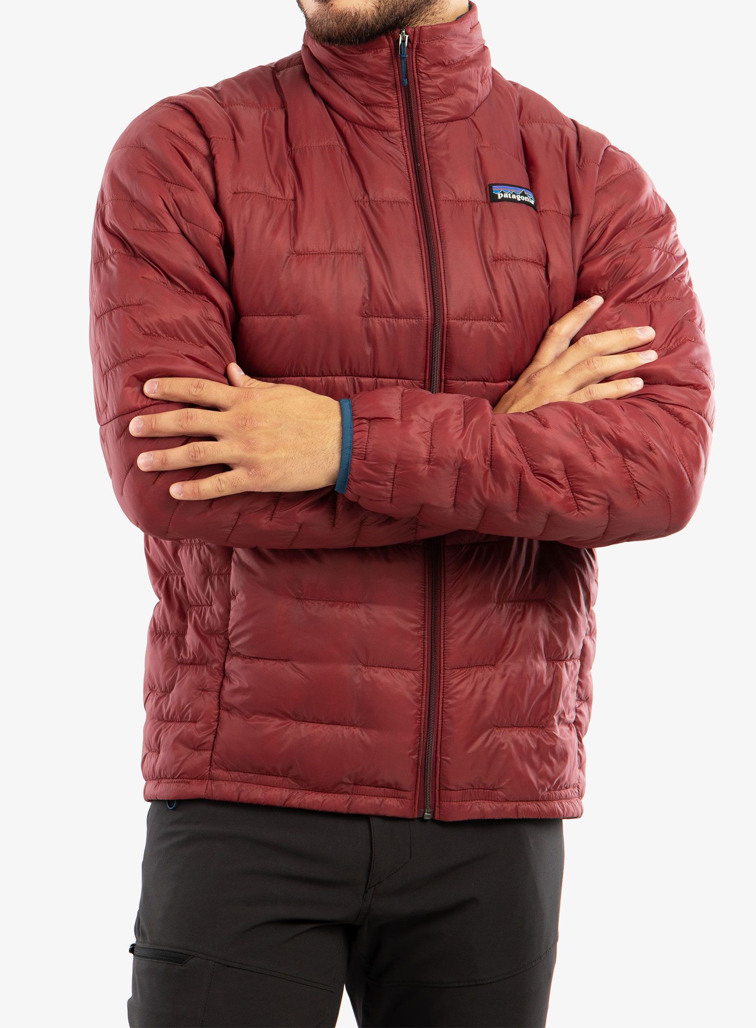 Izolovaná bunda Patagonia Micro Puff Jacket - sequoia red