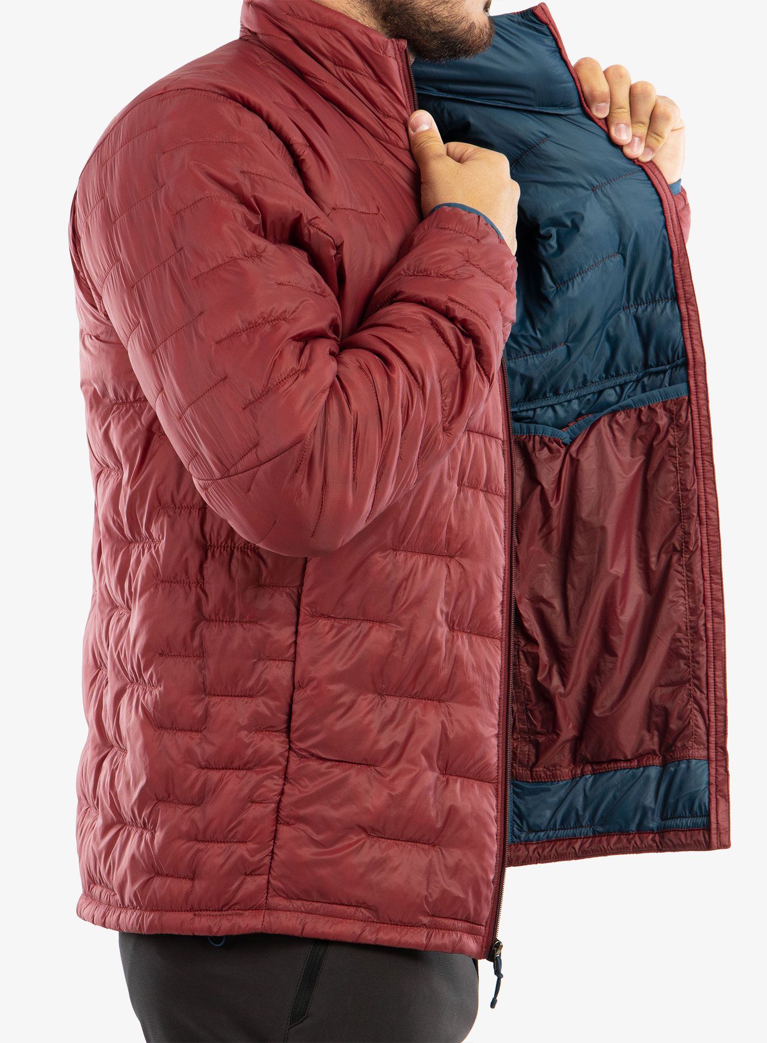 Izolovaná bunda Patagonia Micro Puff Jacket - sequoia red