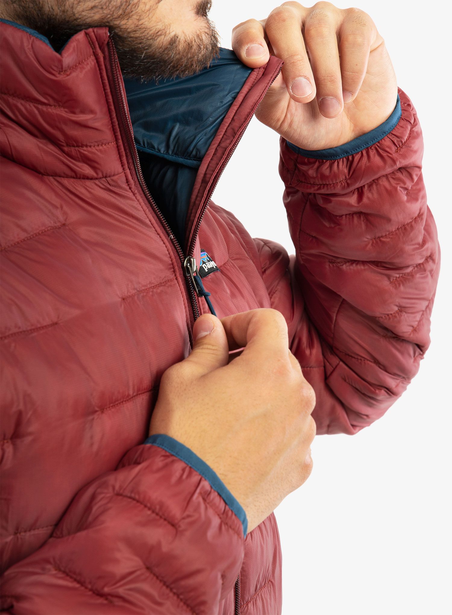 Izolovaná bunda Patagonia Micro Puff Jacket - sequoia red