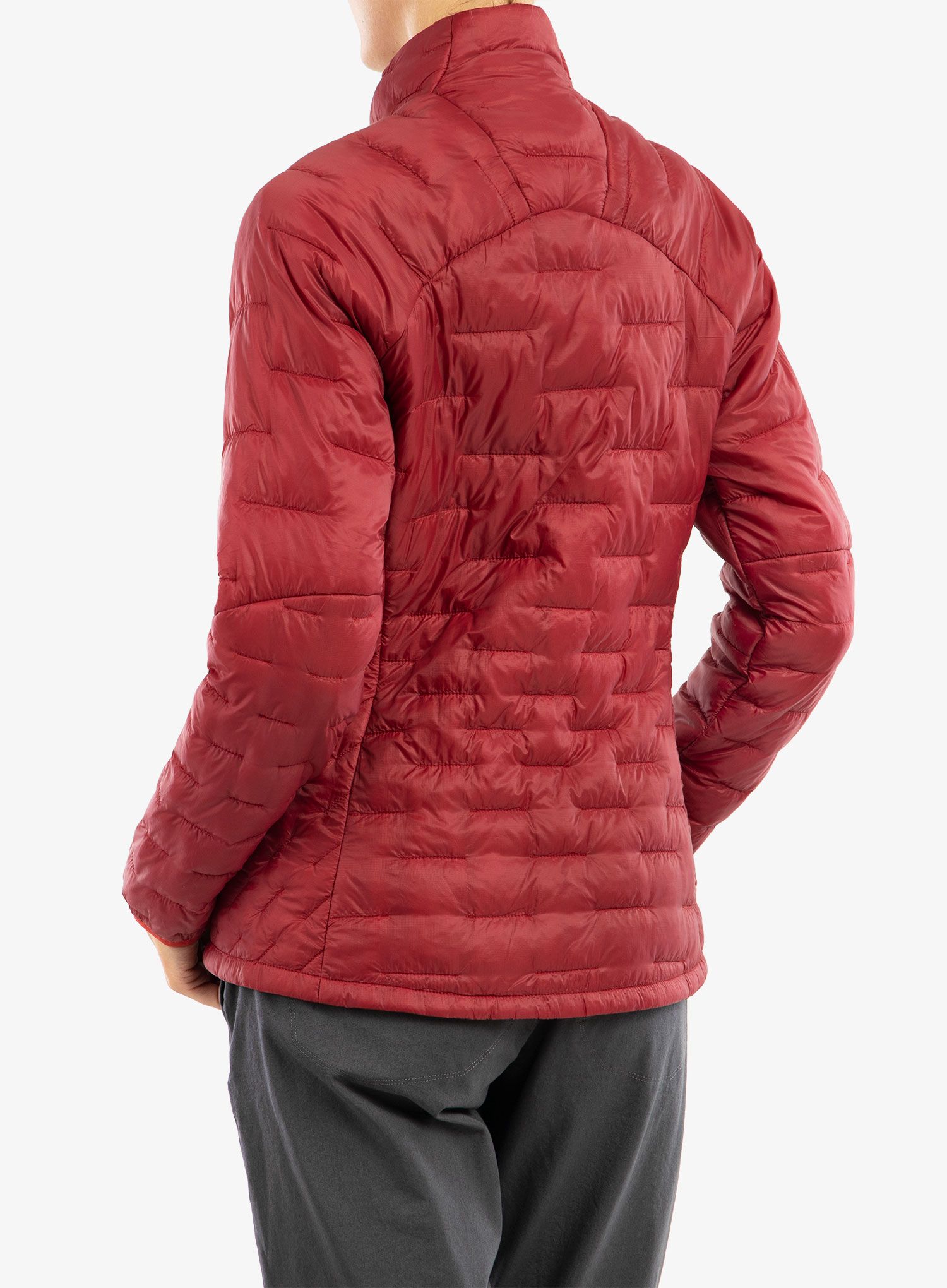 Dámská zateplená bunda Patagonia Micro Puff Jacket - wax red