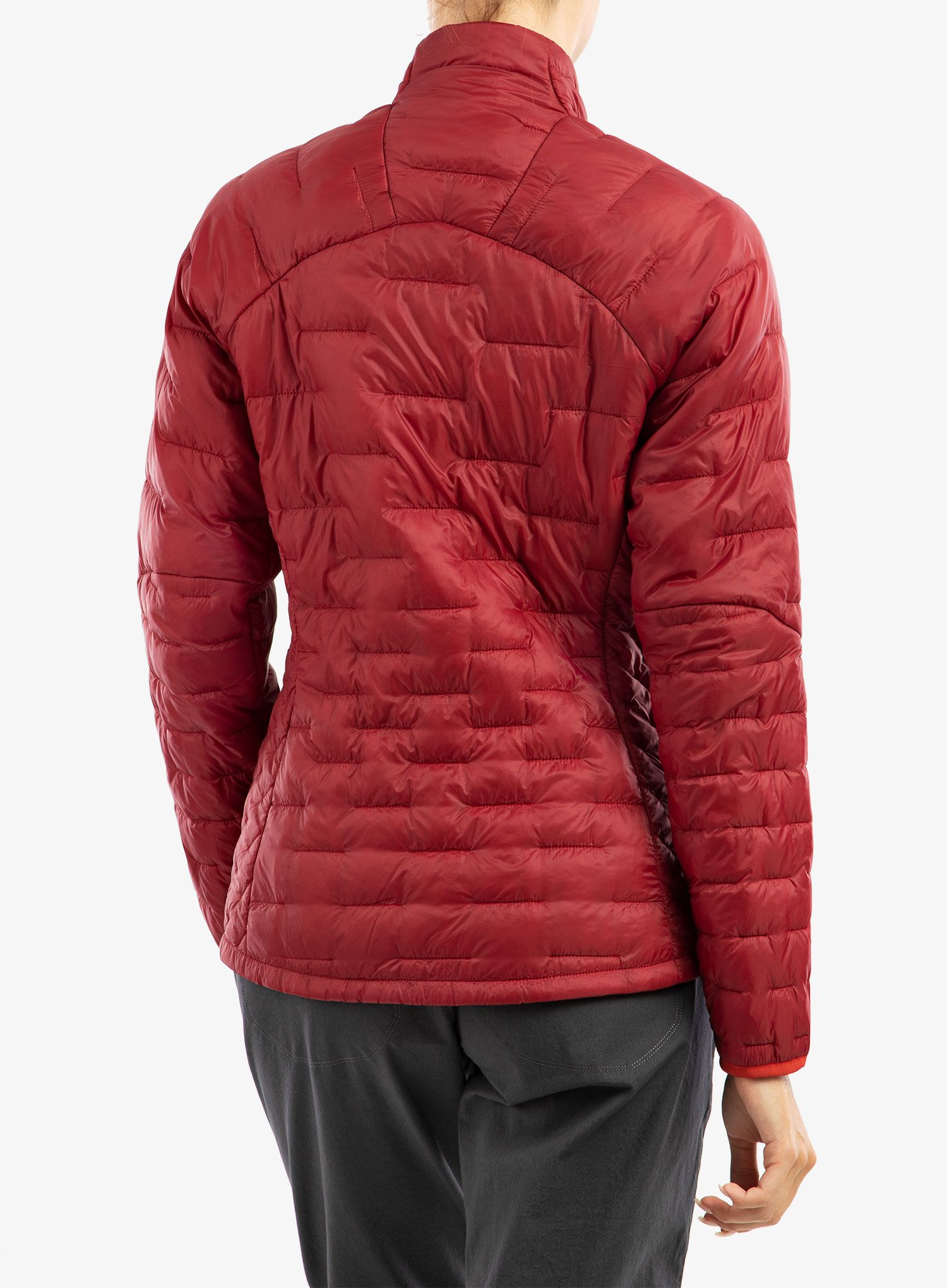 Dámská zateplená bunda Patagonia Micro Puff Jacket - wax red