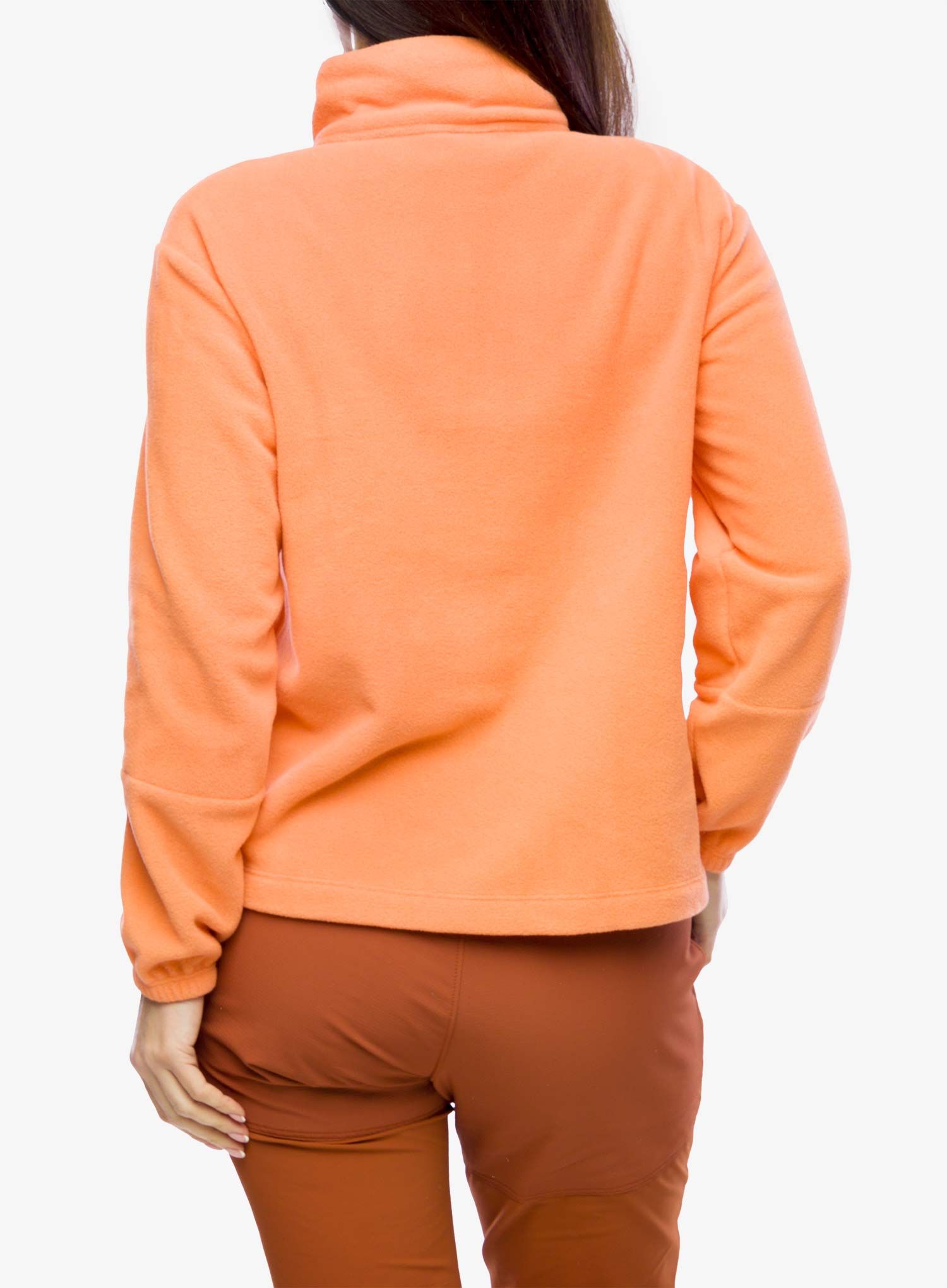 Dámská mikina bez kapuce Patagonia Microdini 1/2 Zip P/O - coho coral