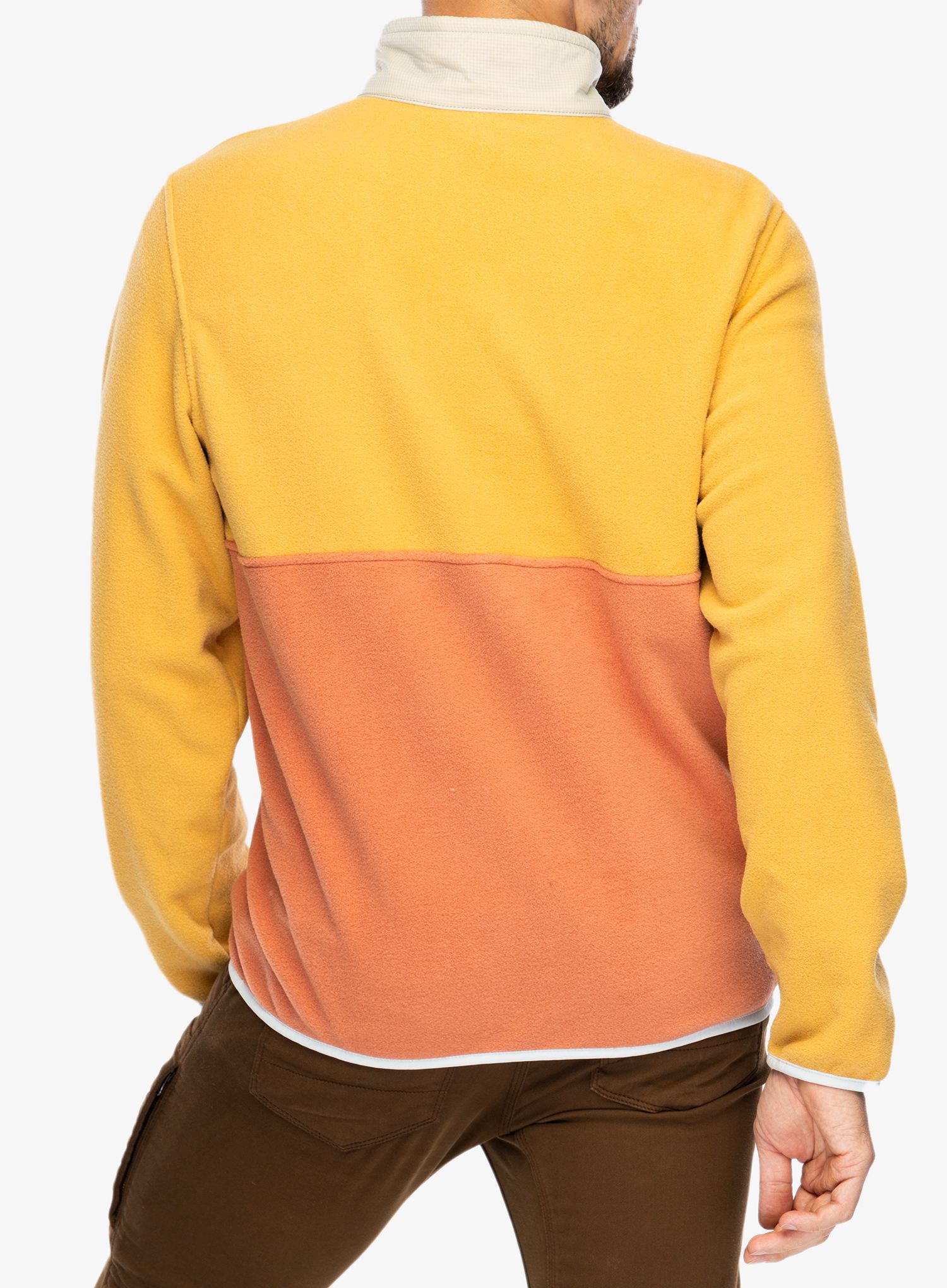 Mikina se zipem Patagonia Microdini 1/2 Zip - sienna clay