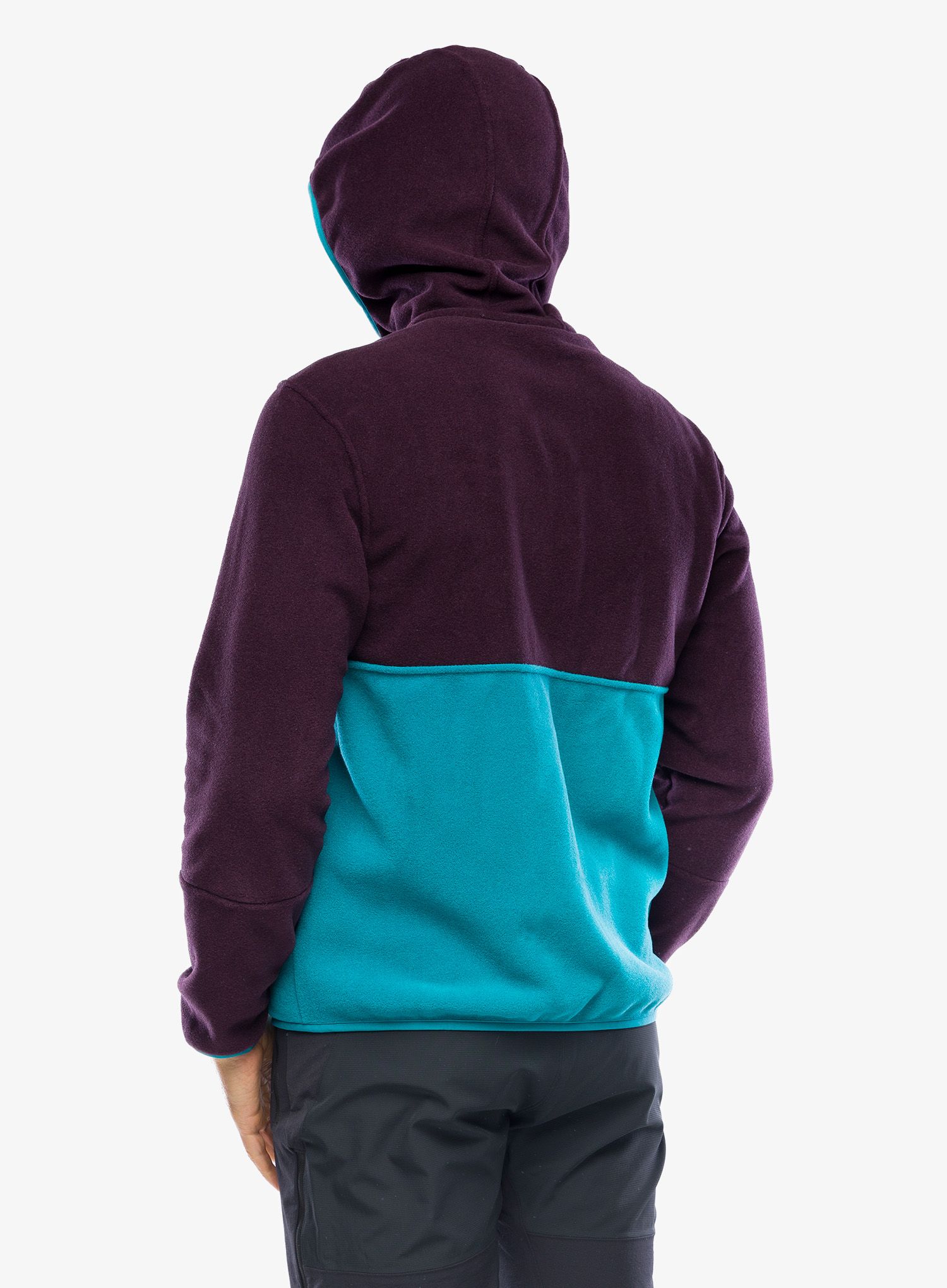 Mikina s kapucí Patagonia Microdini Hoody - belay blue
