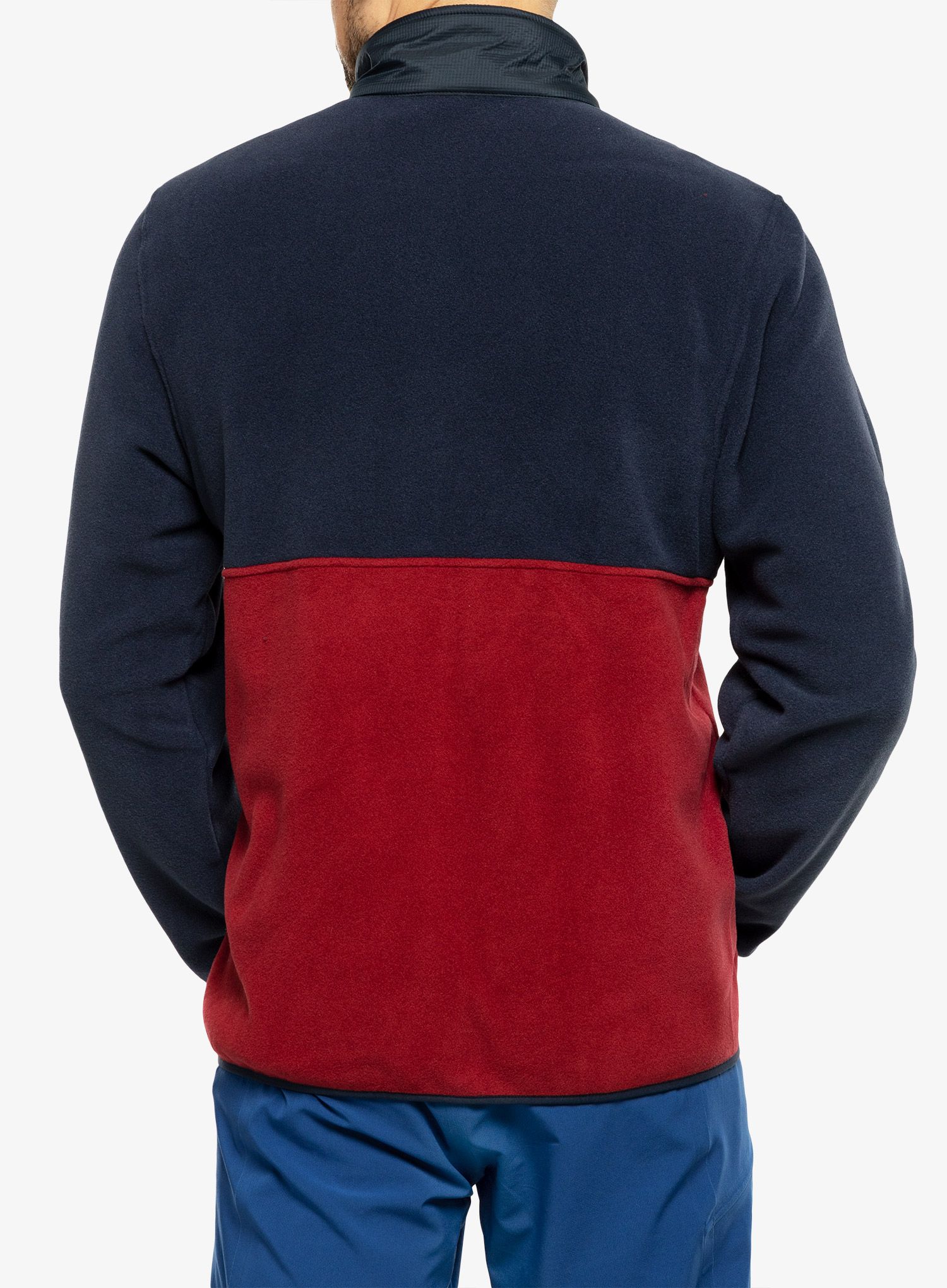 Fleecová mikina Patagonia Microdini - wax red