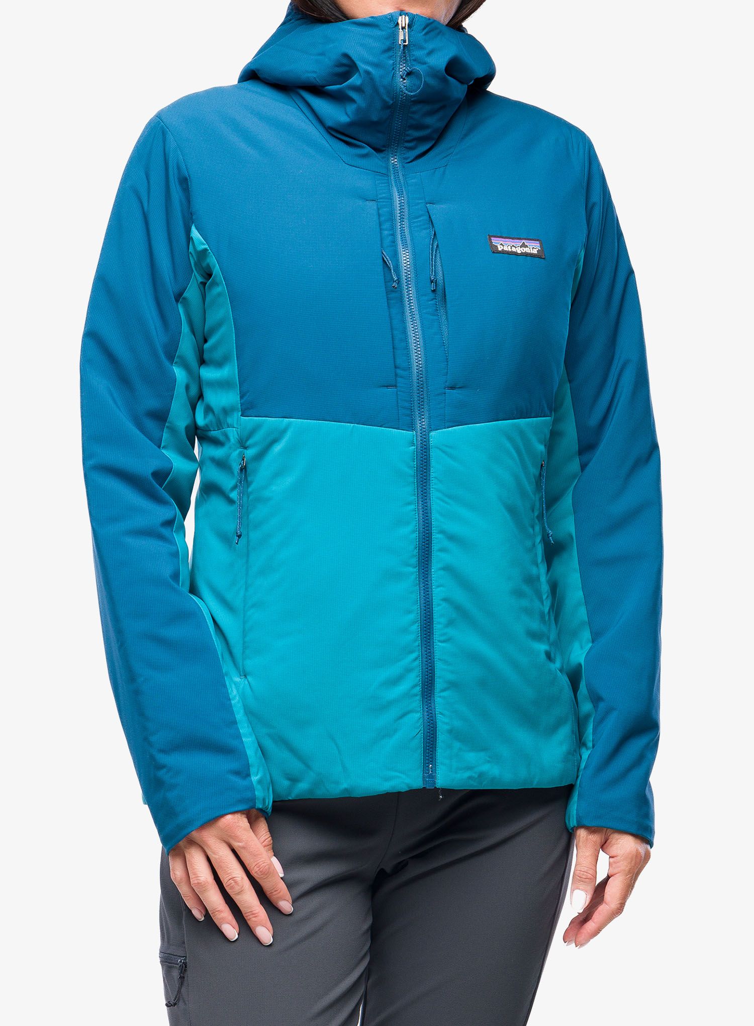 Zateplená bunda dámská Patagonia Nano-Air Hoody - belay blue